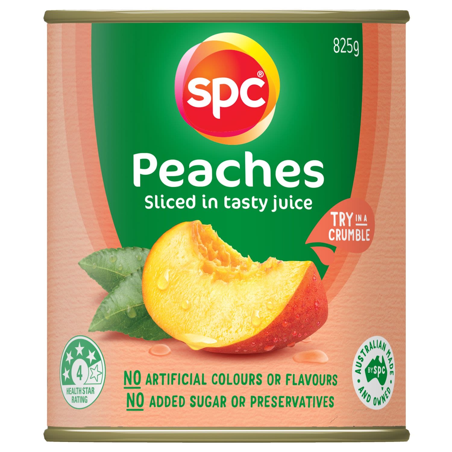 SPC Peaches Sliced In Juice