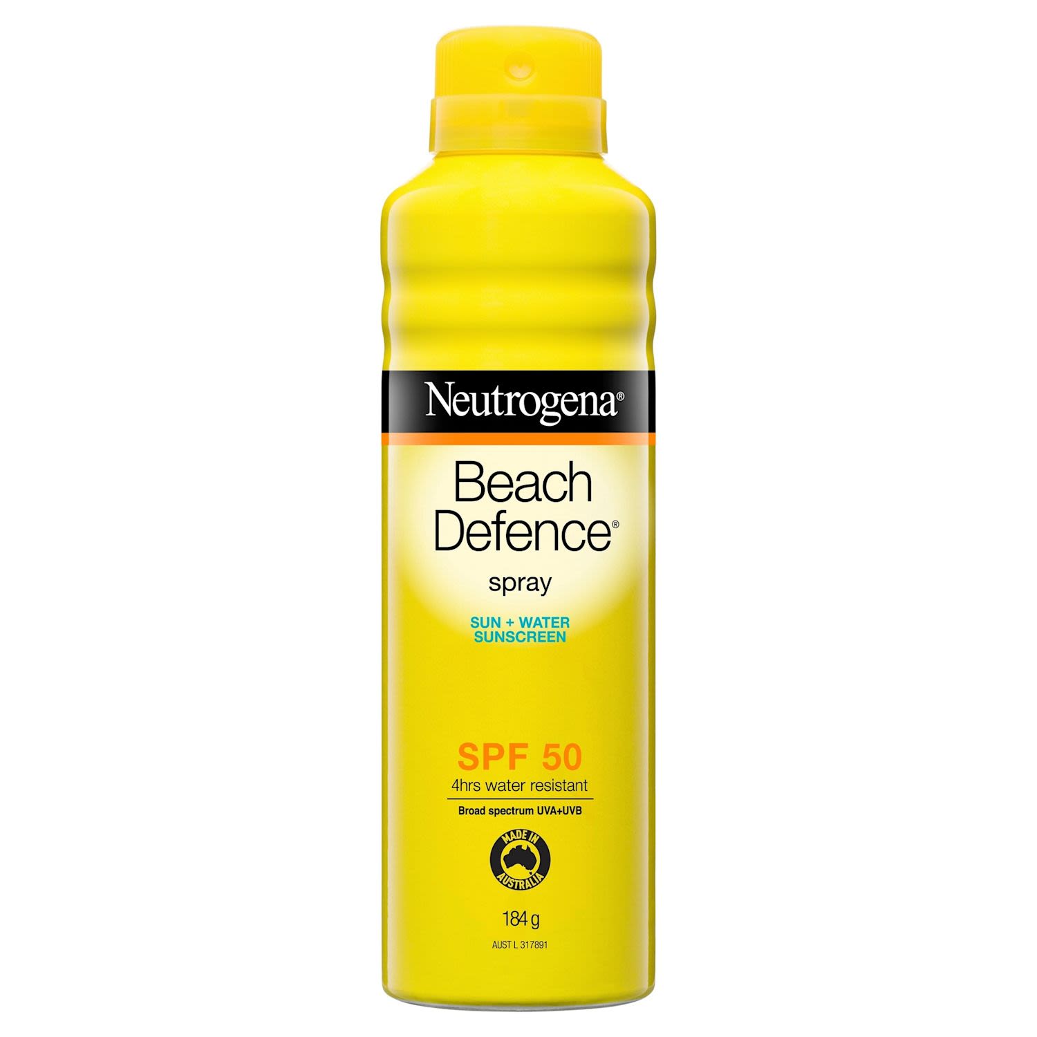 Neutrogena Beach Defence SPF 50 Sun & Water Sunscreen Spray