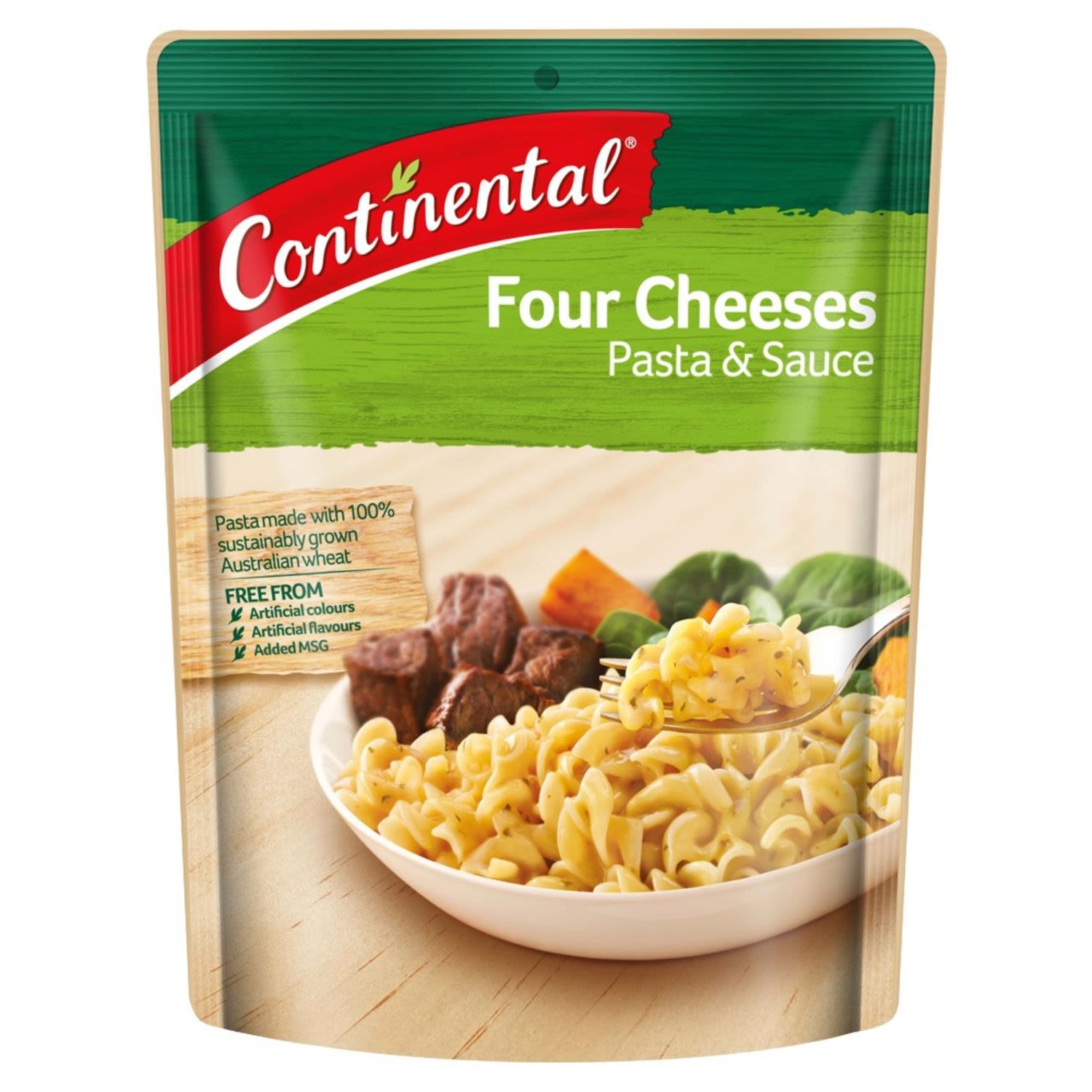 Continental Pasta & Sauce Four Cheeses, 100 Gram