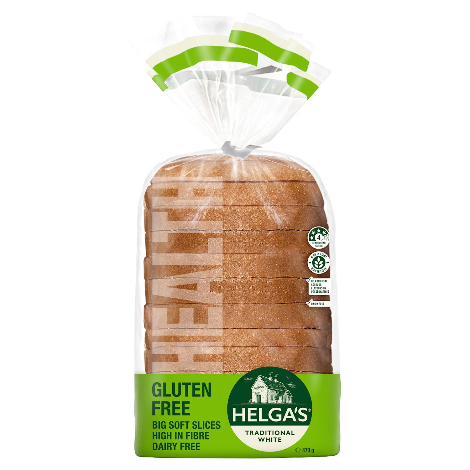 Helga’s Gluten Free bread is full of all the good things you love about Helga’s, without the gluten.
Helga's bakers bake our loaves with large slices so that you can enjoy satisfying sandwiches and toast everyday. Every slice is soft and delicious so sandwiches are back on the menu!
It's not just bread. It's Helga's®