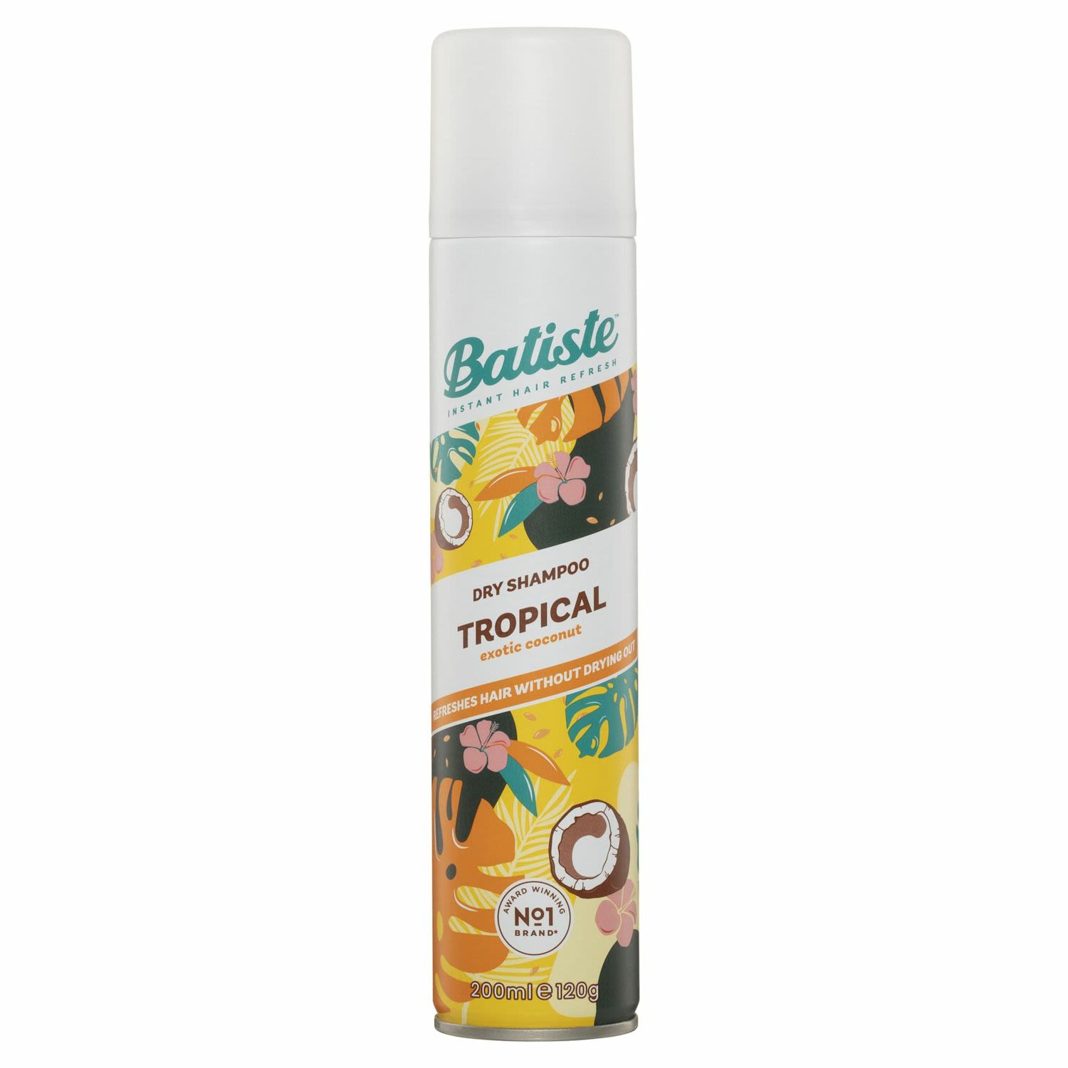 Batiste Dry Shampoo Tropical, 200 Millilitre