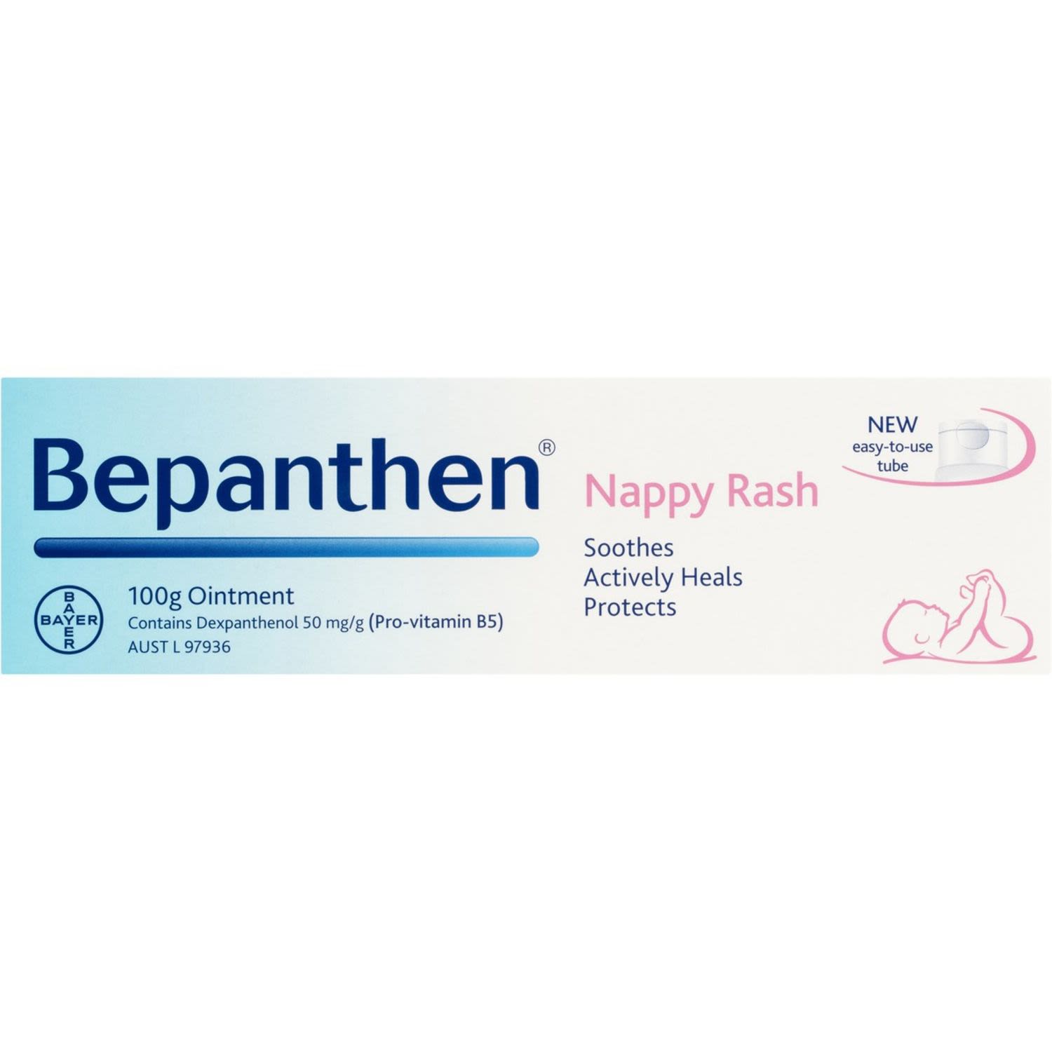 Bepanthen Baby Nappy Rash Ointment, 50 Gram