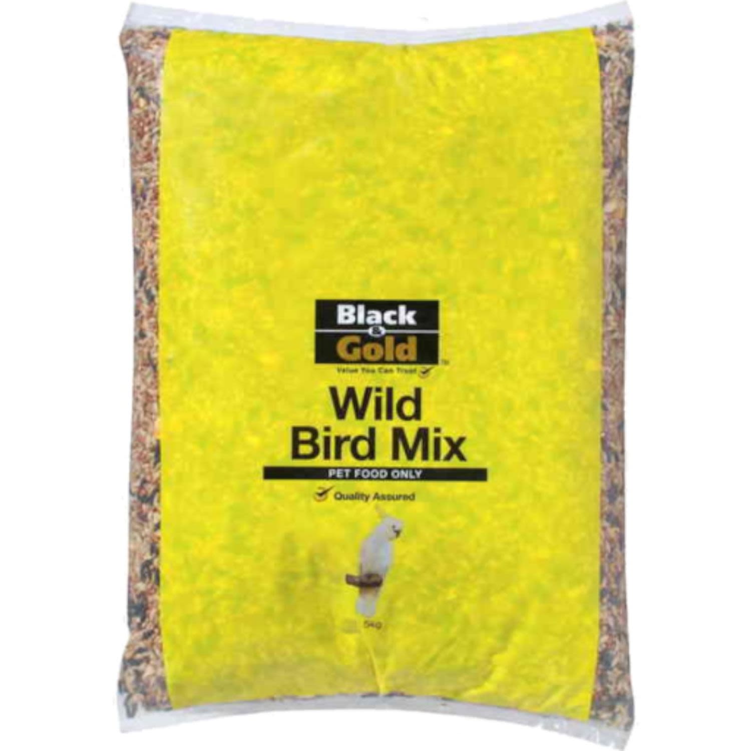 Black & Gold Wild Bird Mix, 5 Kilogram