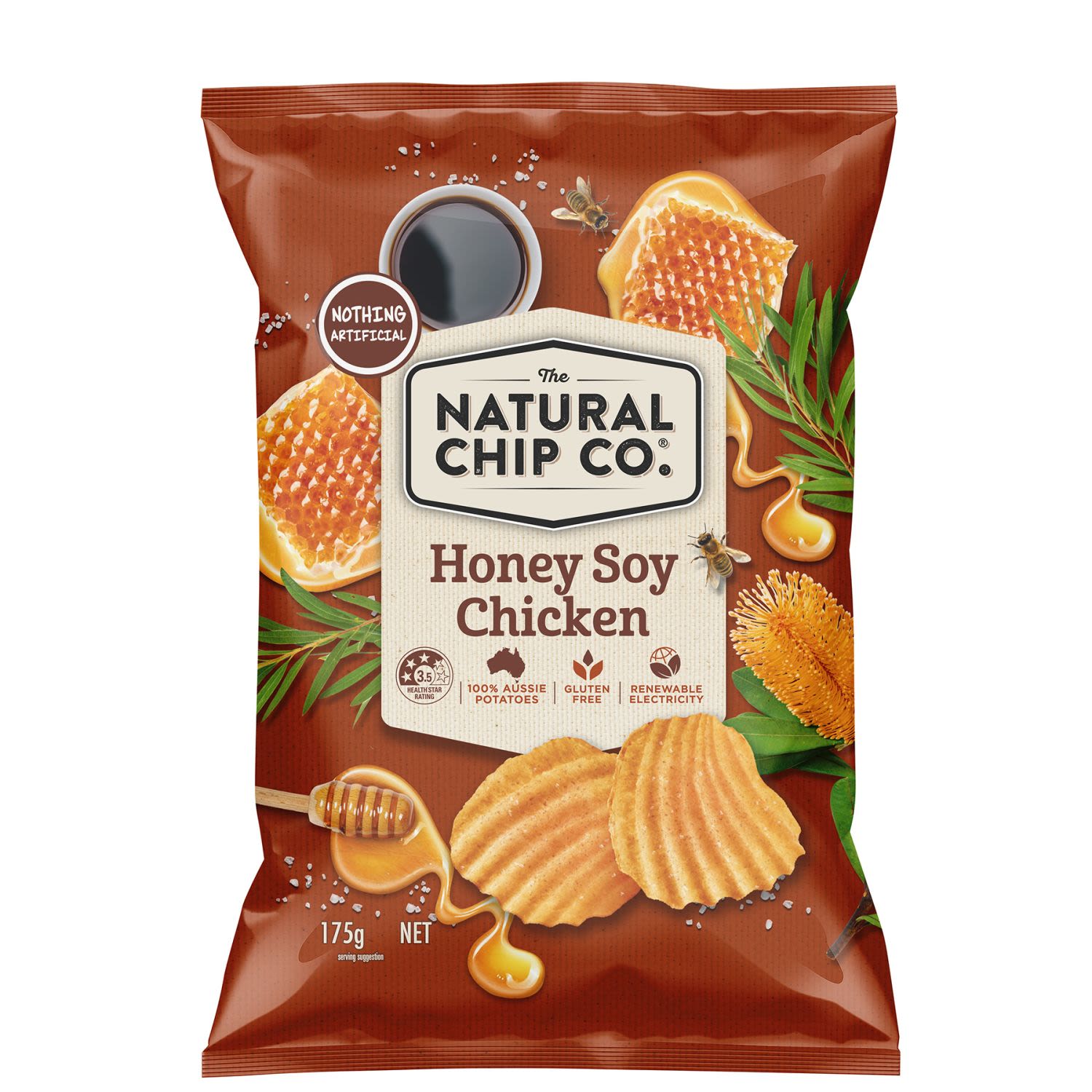 Honey soy chicken deals chips