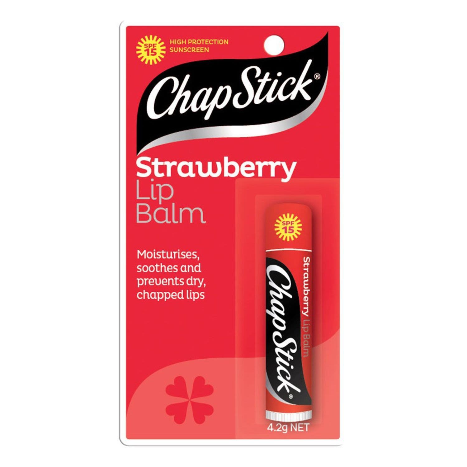 Chapstick Strawberry SPF15, 4.2 Gram