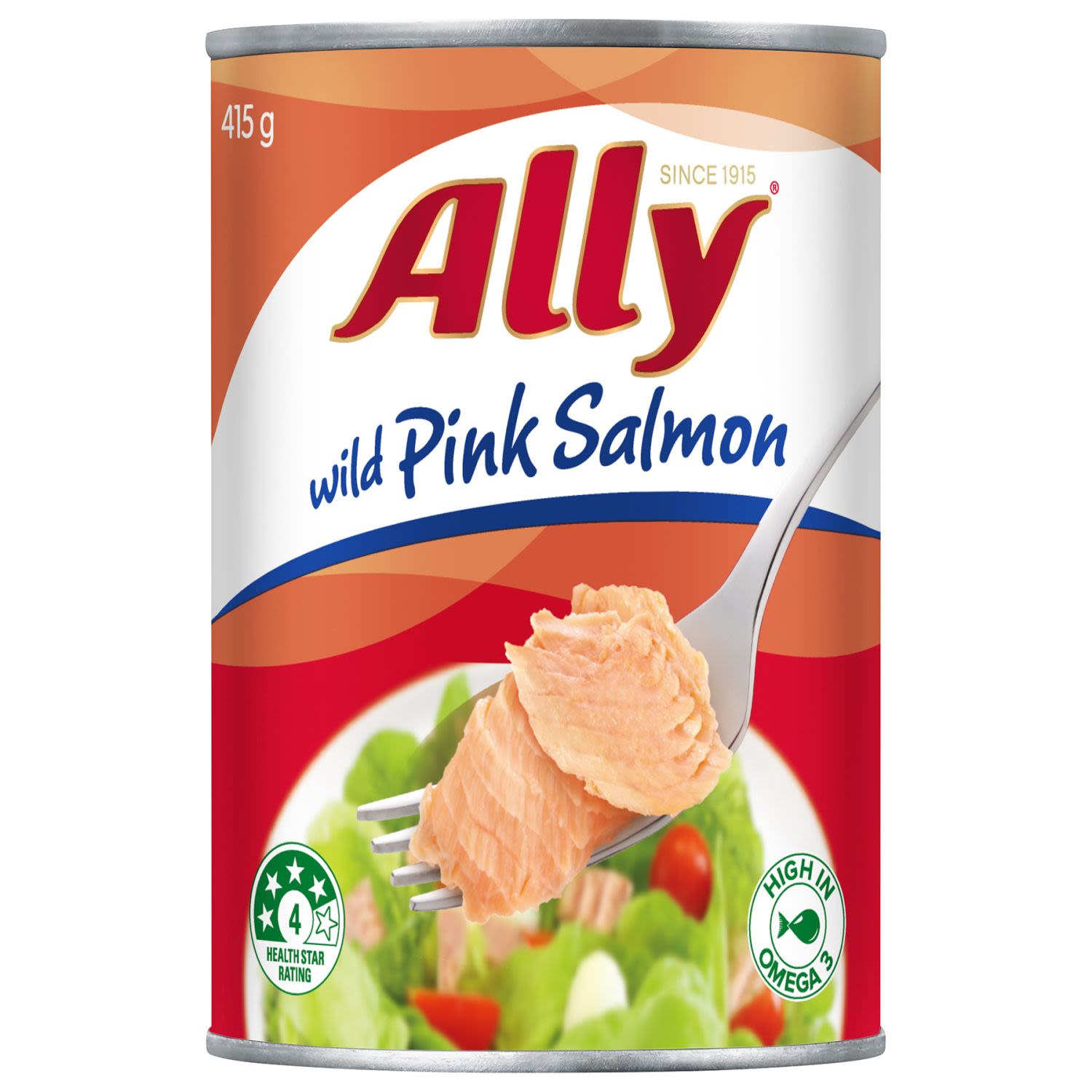 Ally Pink Salmon, 415 Gram