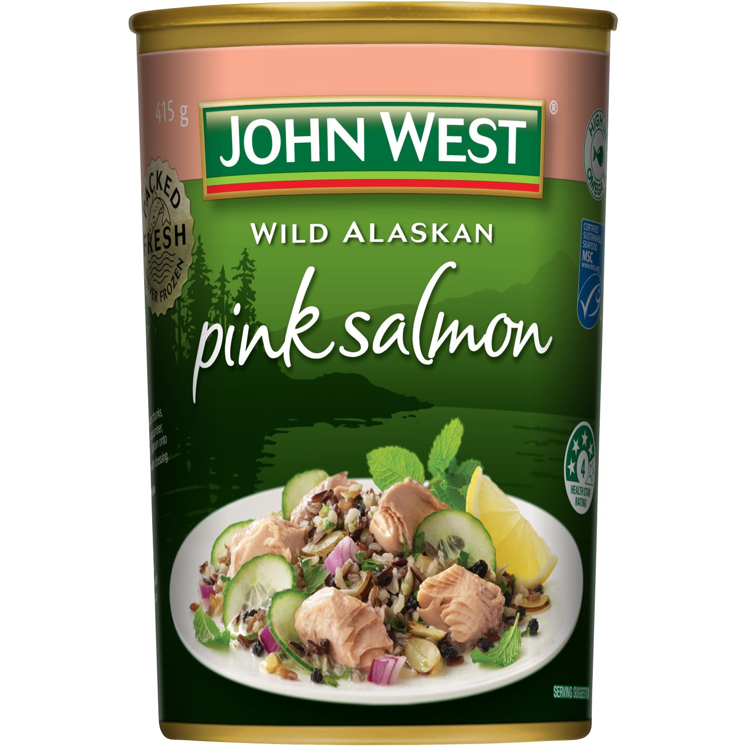 John West Pink Salmon, 415 Gram