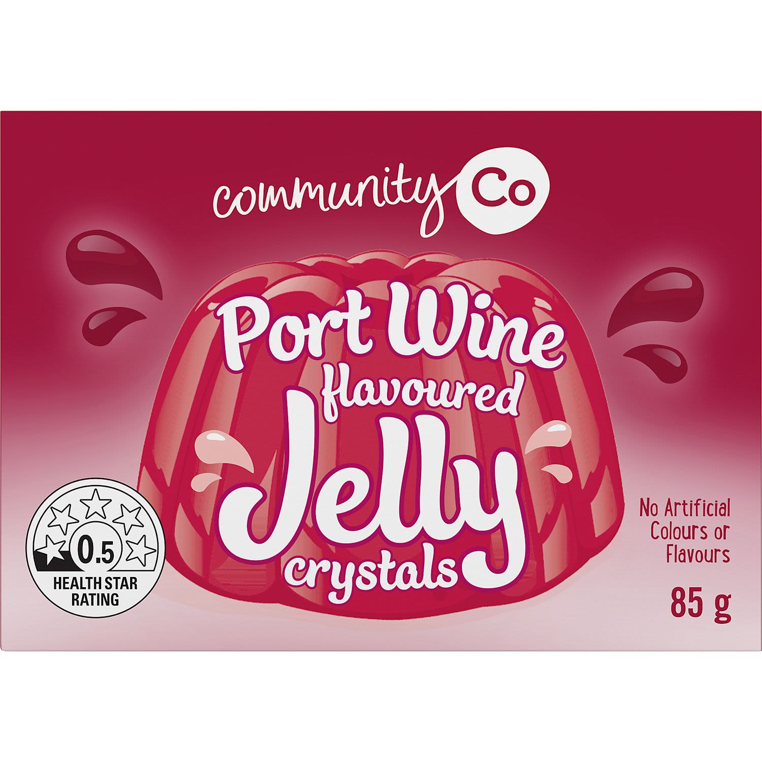 Community Co Port Wine Flavoured Jelly Crystals