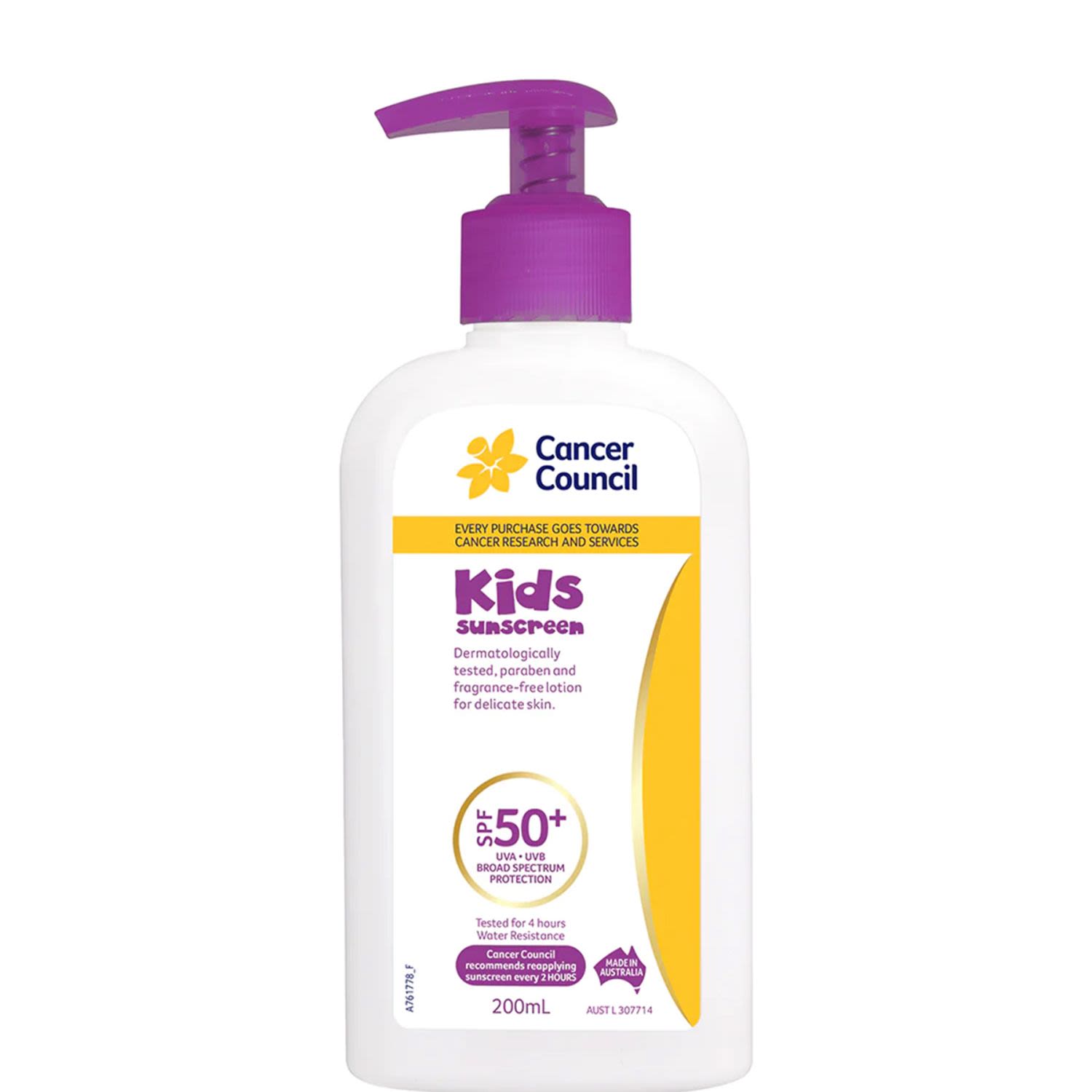 Cancer council sunscreen kids sales
