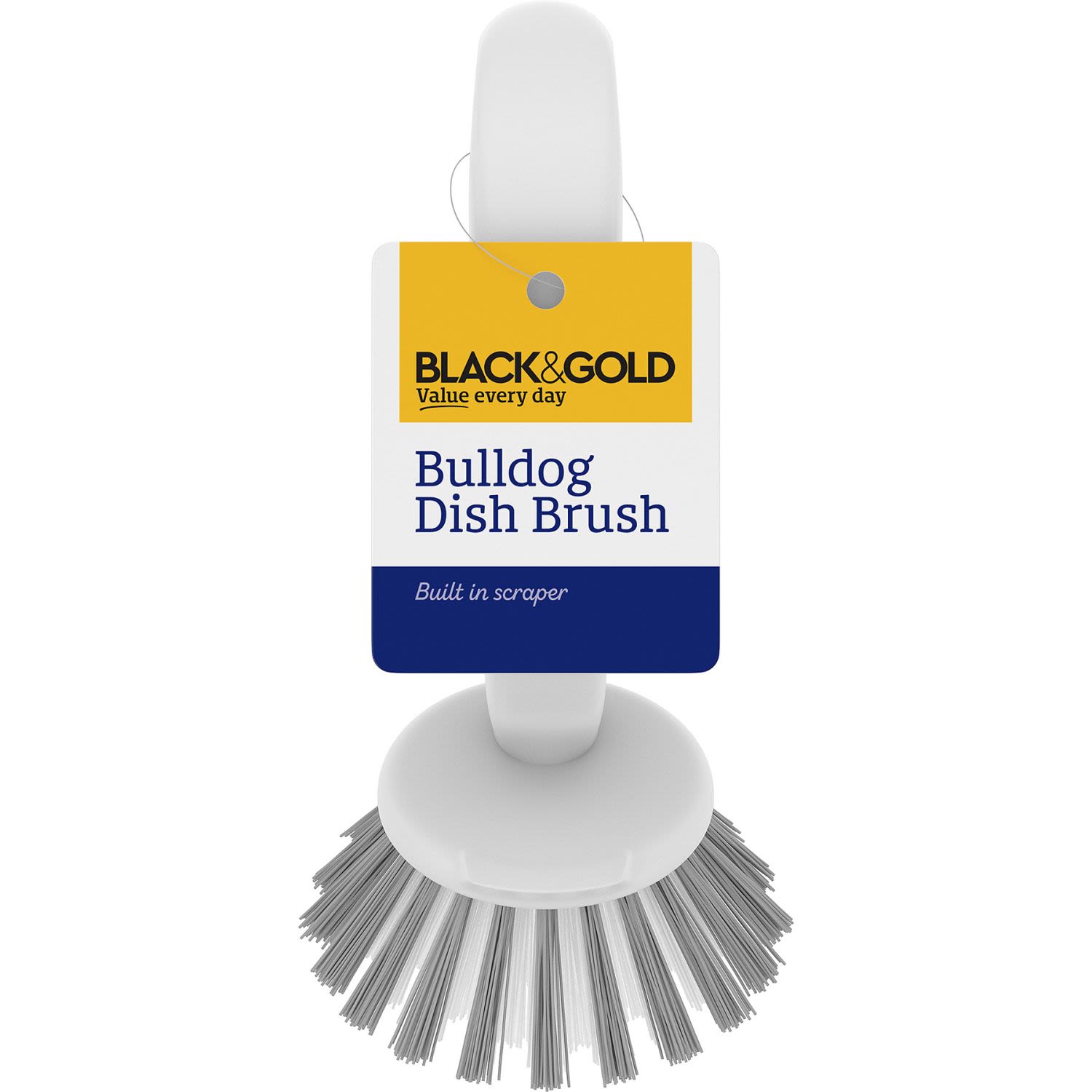 Black & Gold Bulldog Brush, 1 Each