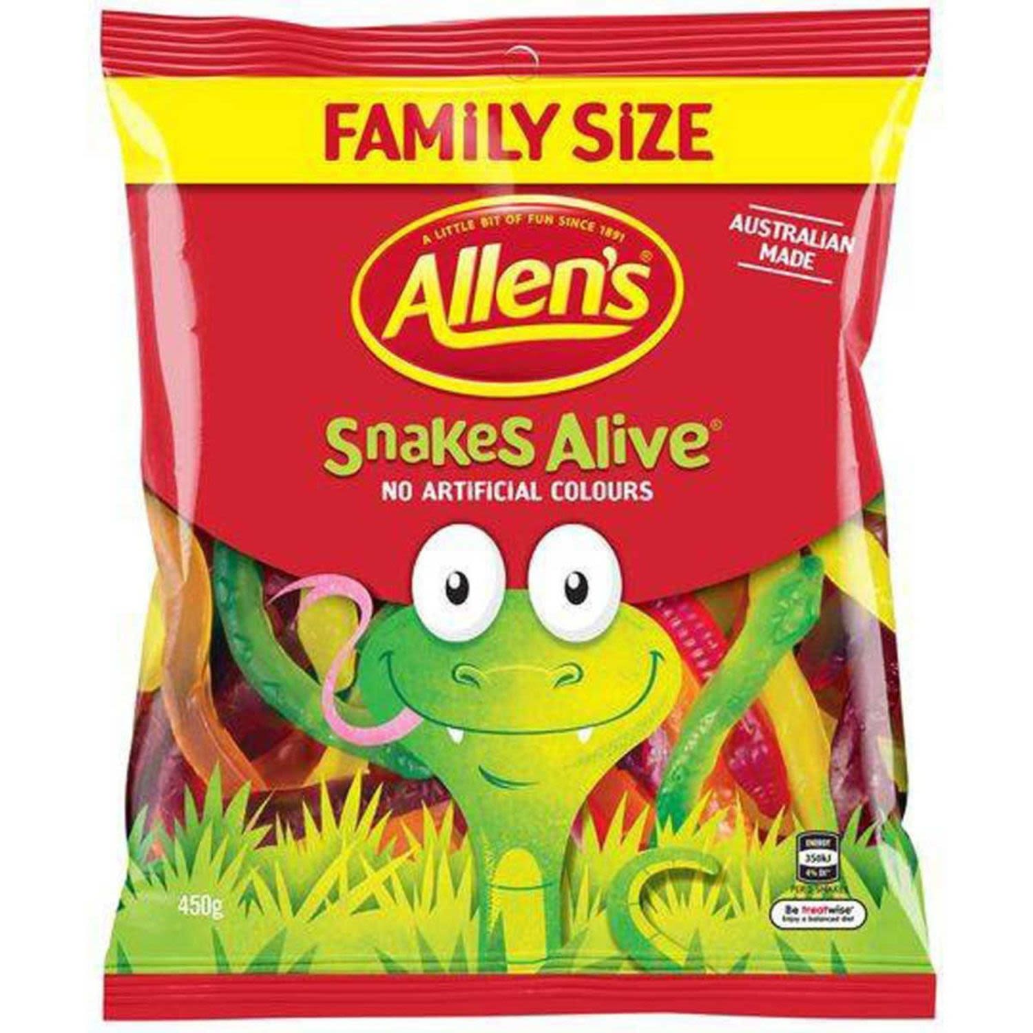 Allen's Snakes Alive, 450 Gram