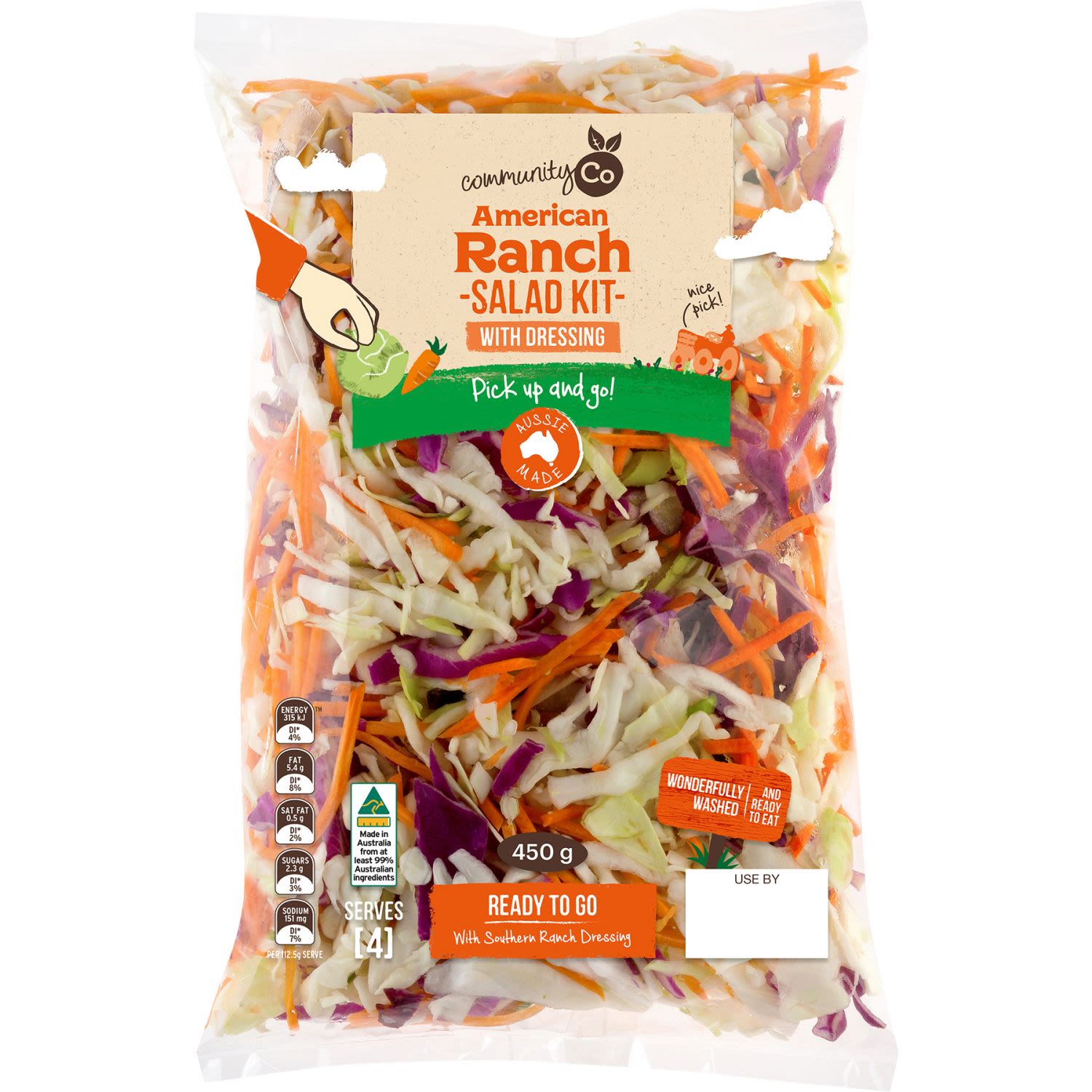 Community Co American Salad Kit, 450 Gram