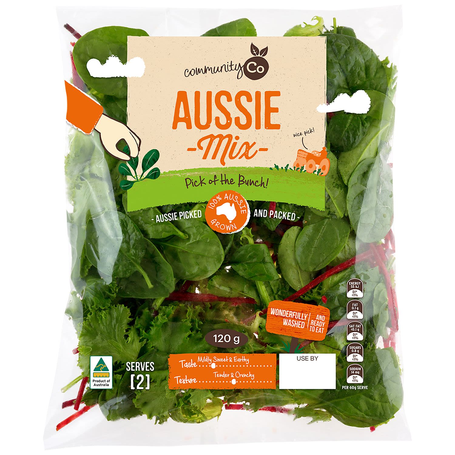 Community Co Aussie Salad Mix, 120 Gram