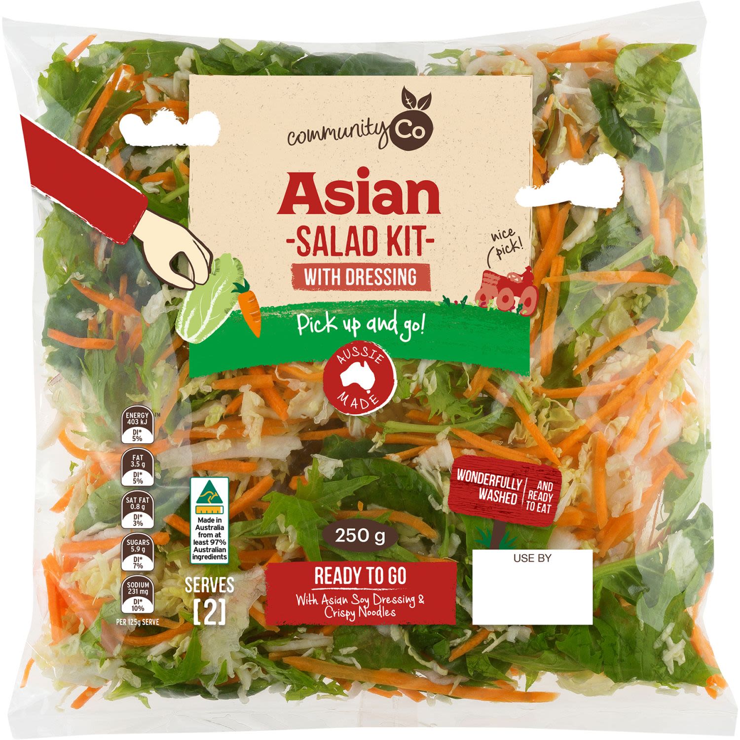Community Co Asian Salad Kit, 250 Gram