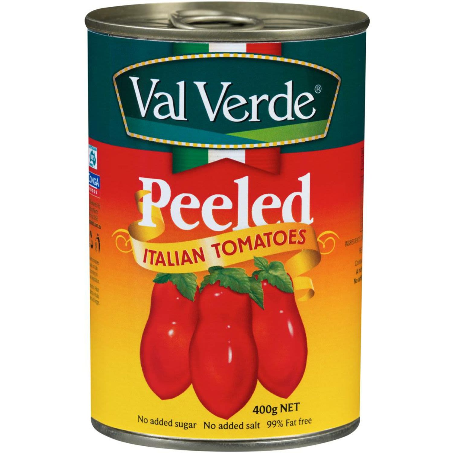 Val Verde Tomatoes Peeled, 400 Gram