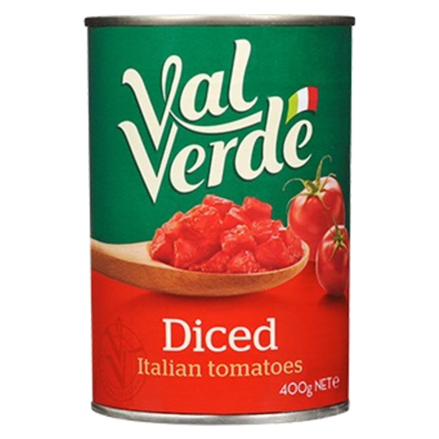Val Verde Tomatoes Diced, 400 Gram