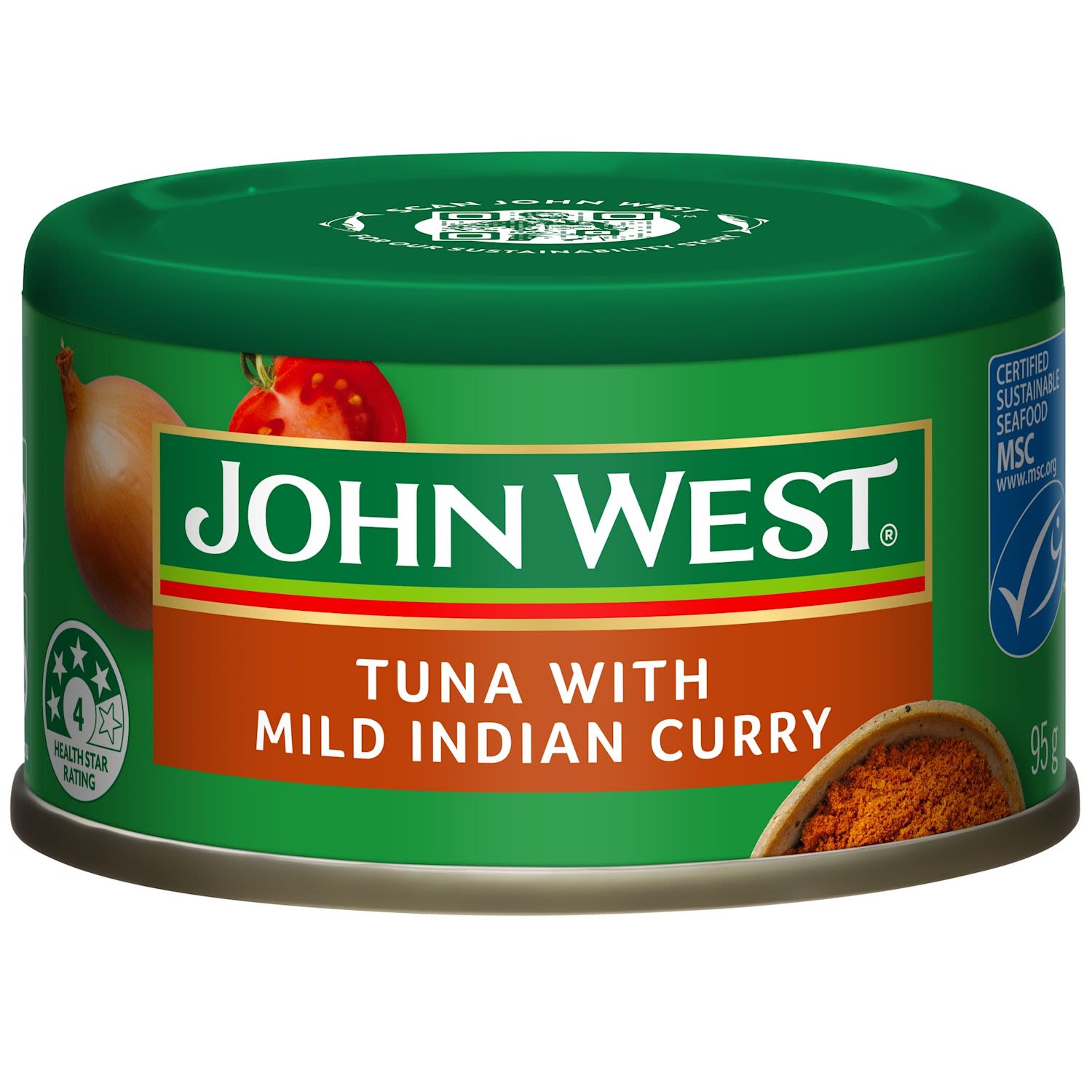 John West Tempers Tuna Mild Indian Curry