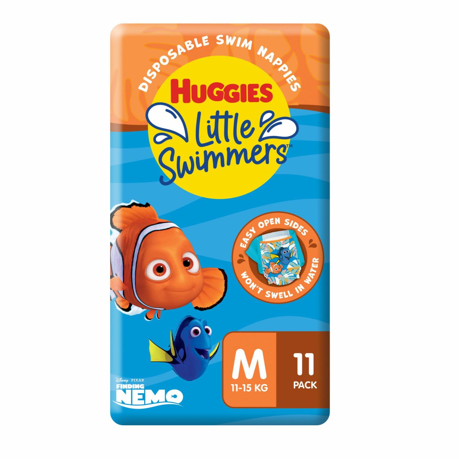 Huggies Little Swimmers Swimpants Medium (7-12kg), 11 Each