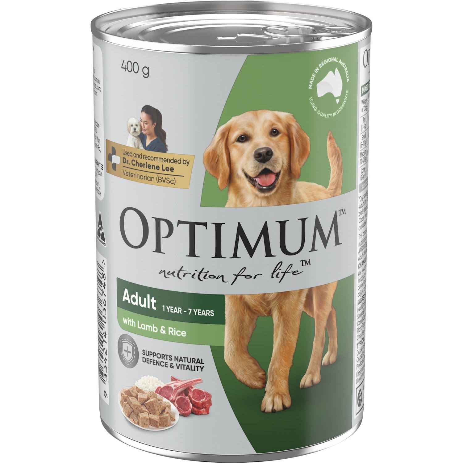 Optimum Adult with Lamb & Rice Can