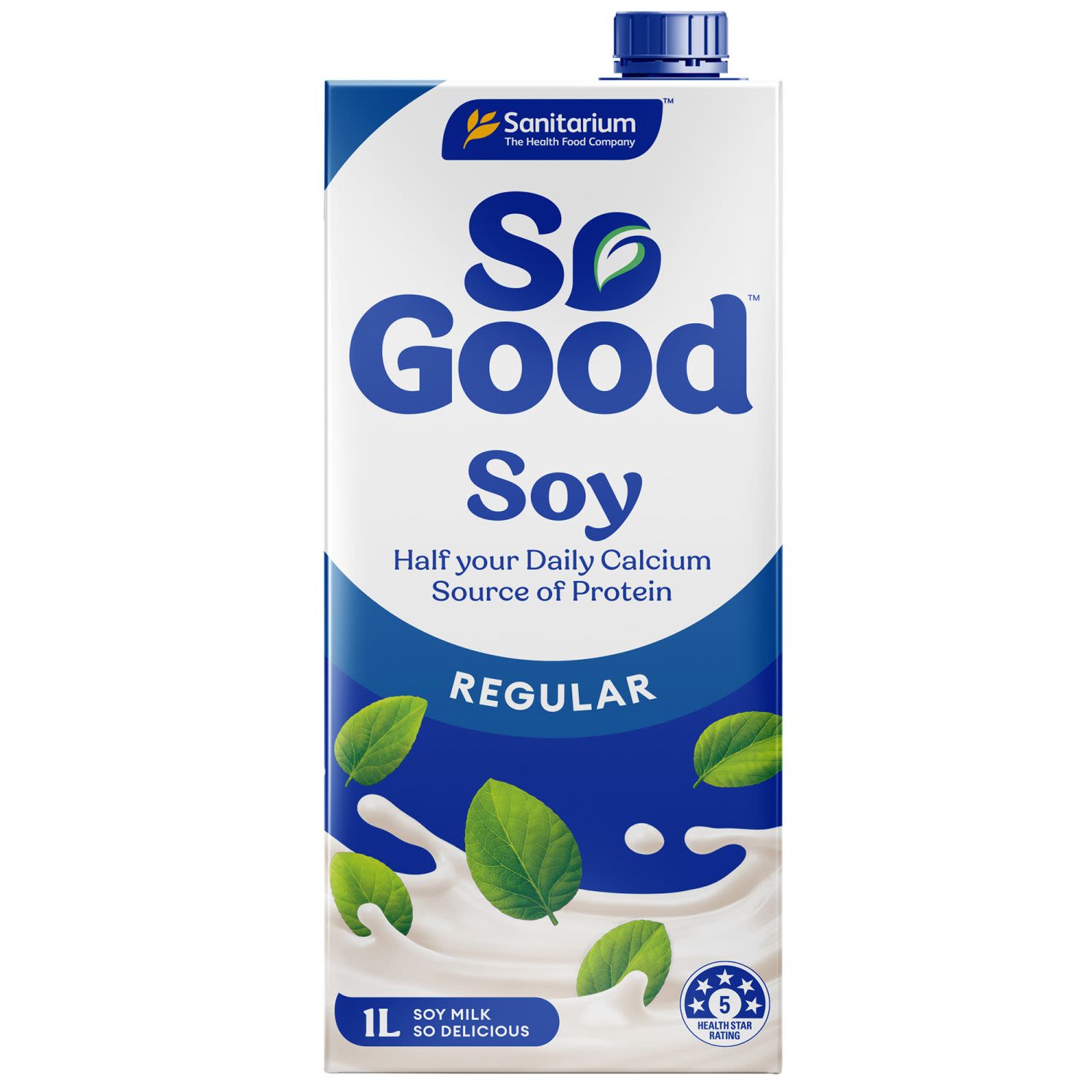 Sanitarium So Good Regular Soy Milk, 1 Litre
