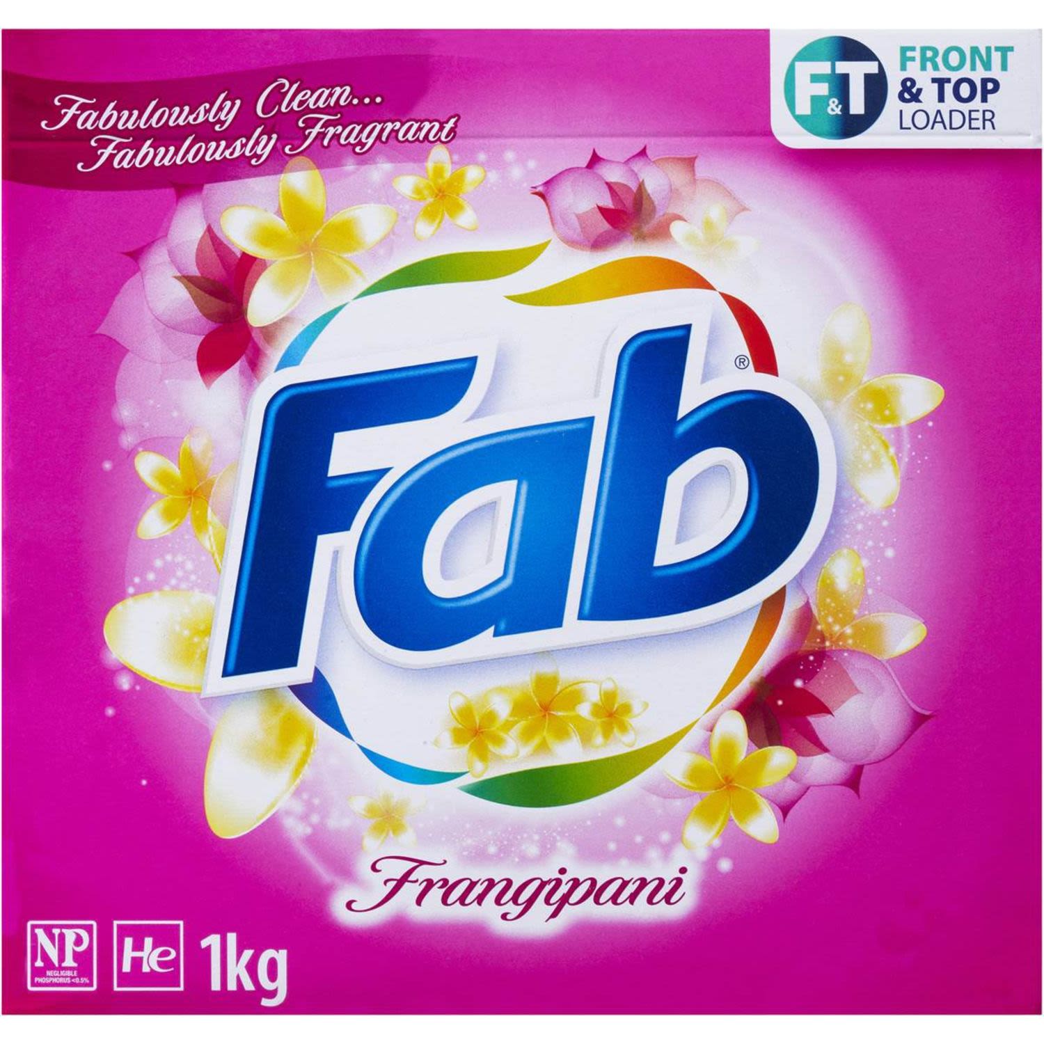 Fab Fresh Frangipani Laundry Detergent Powder, 1 Kilogram