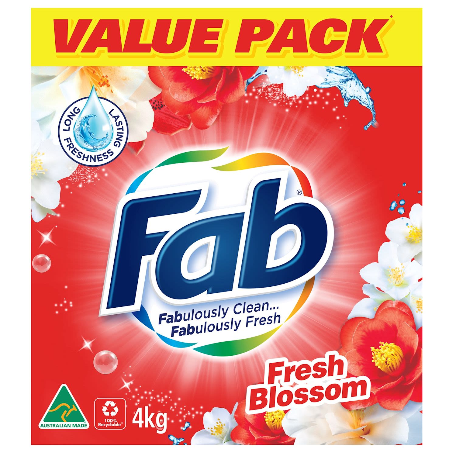 Fab Fresh Blossoms Washing Powder Laundry Detergent