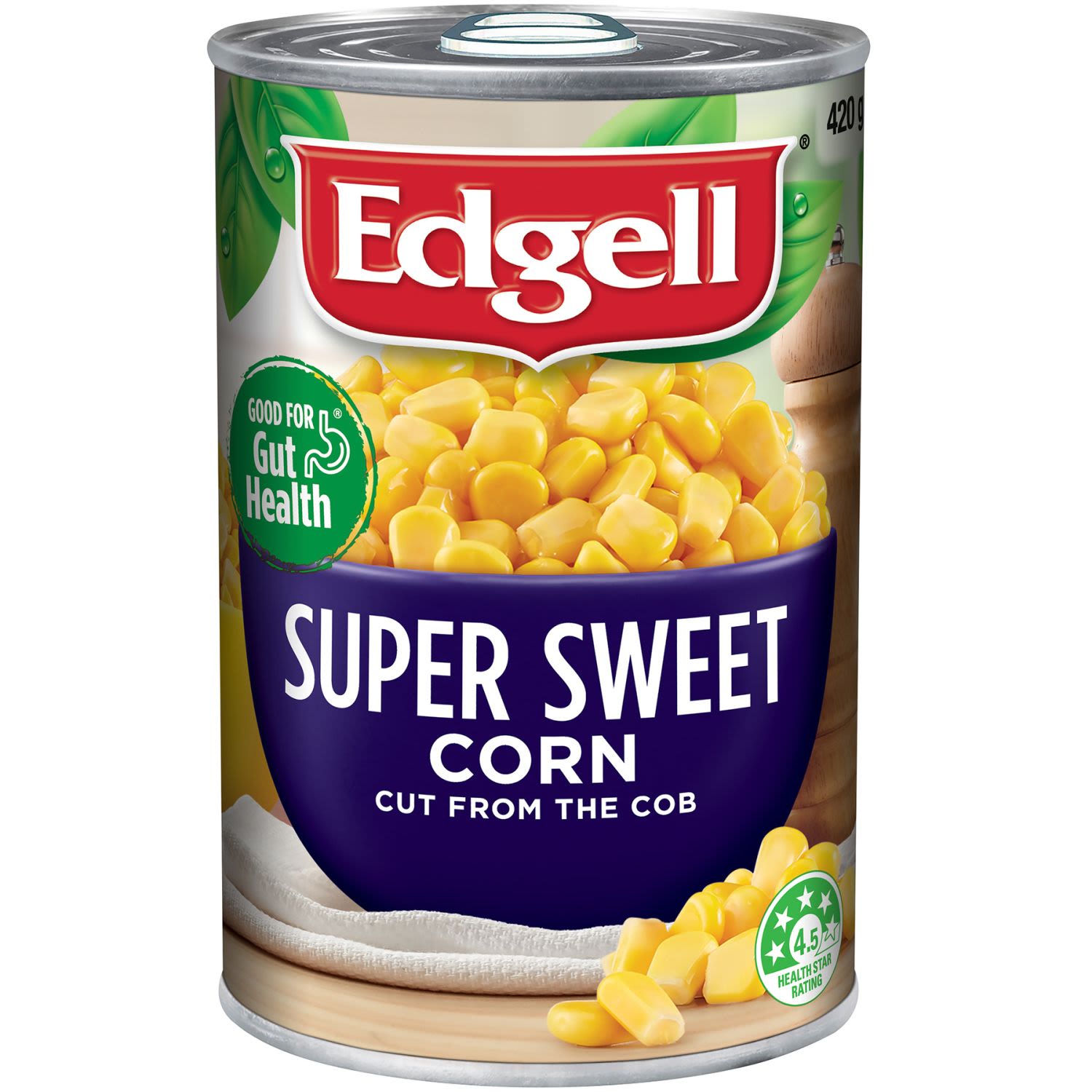 Edgell Super Sweet Corn Kernels, 420 Gram