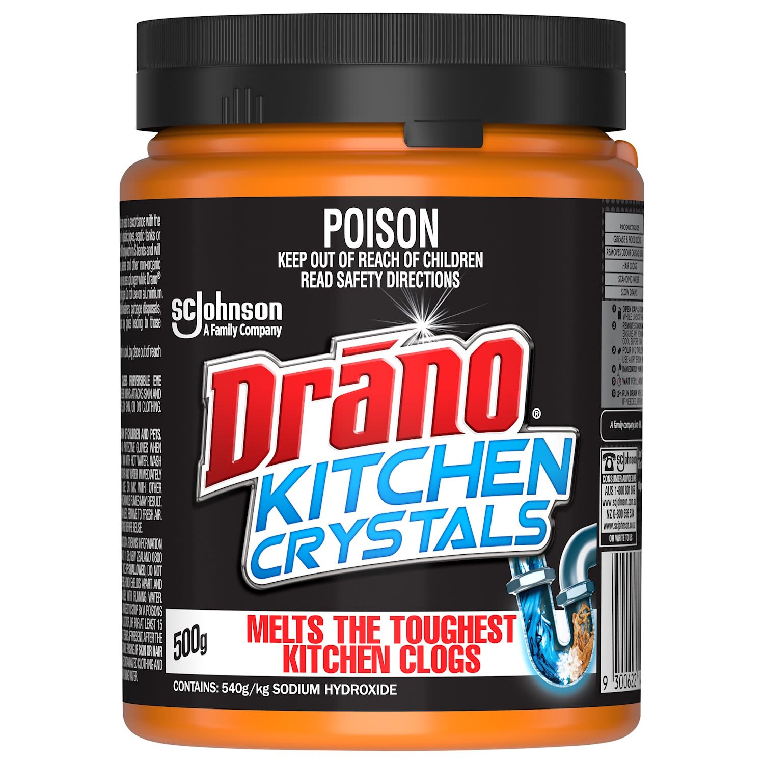 Mr Muscle Drain Cleaner Crystals