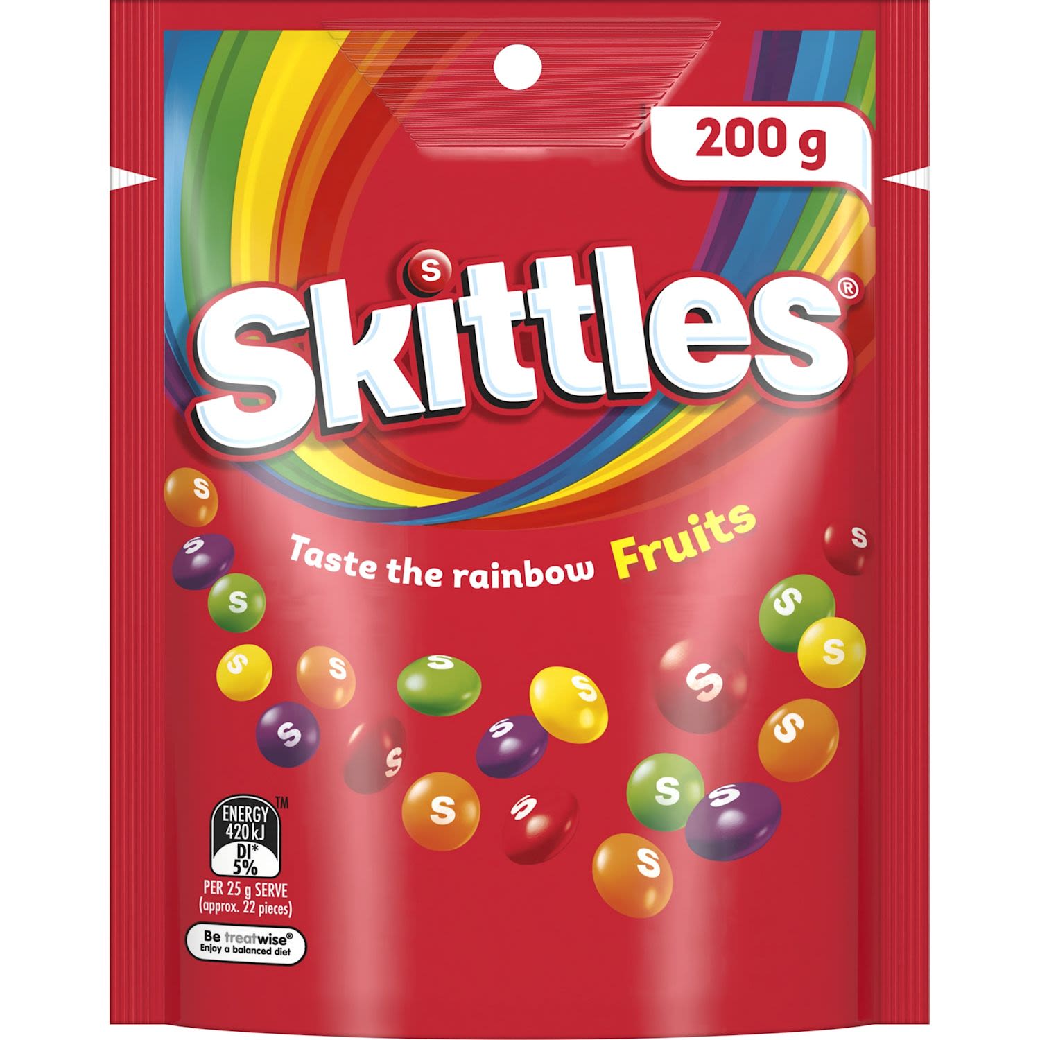 Skittles Fruits Lollies Large Bag