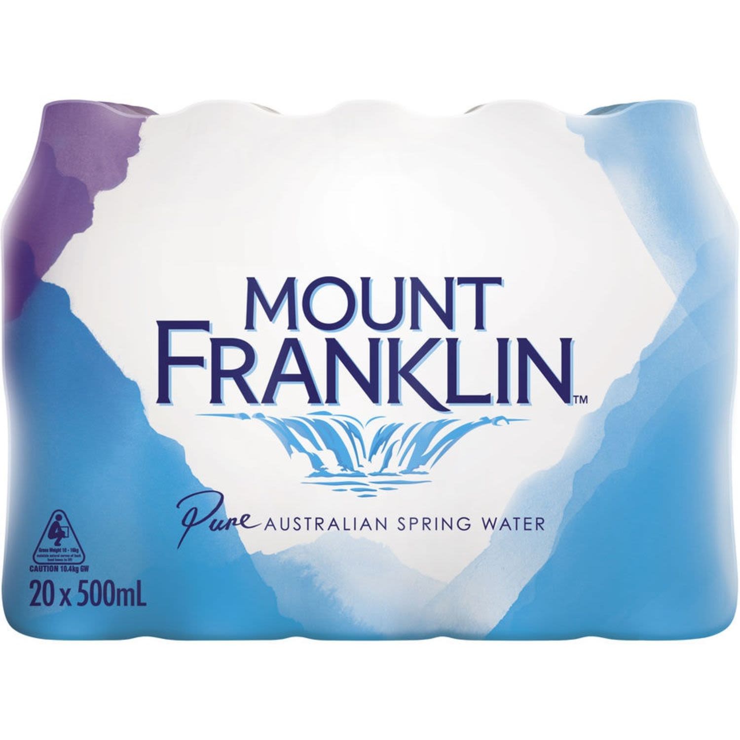 Mount Franklin Pure Spring Water, 20 Each