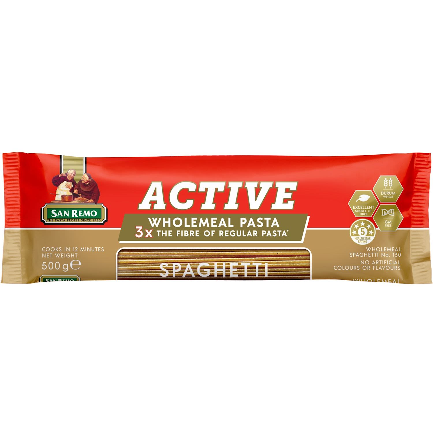 San Remo Spaghetti Wholemeal Pasta