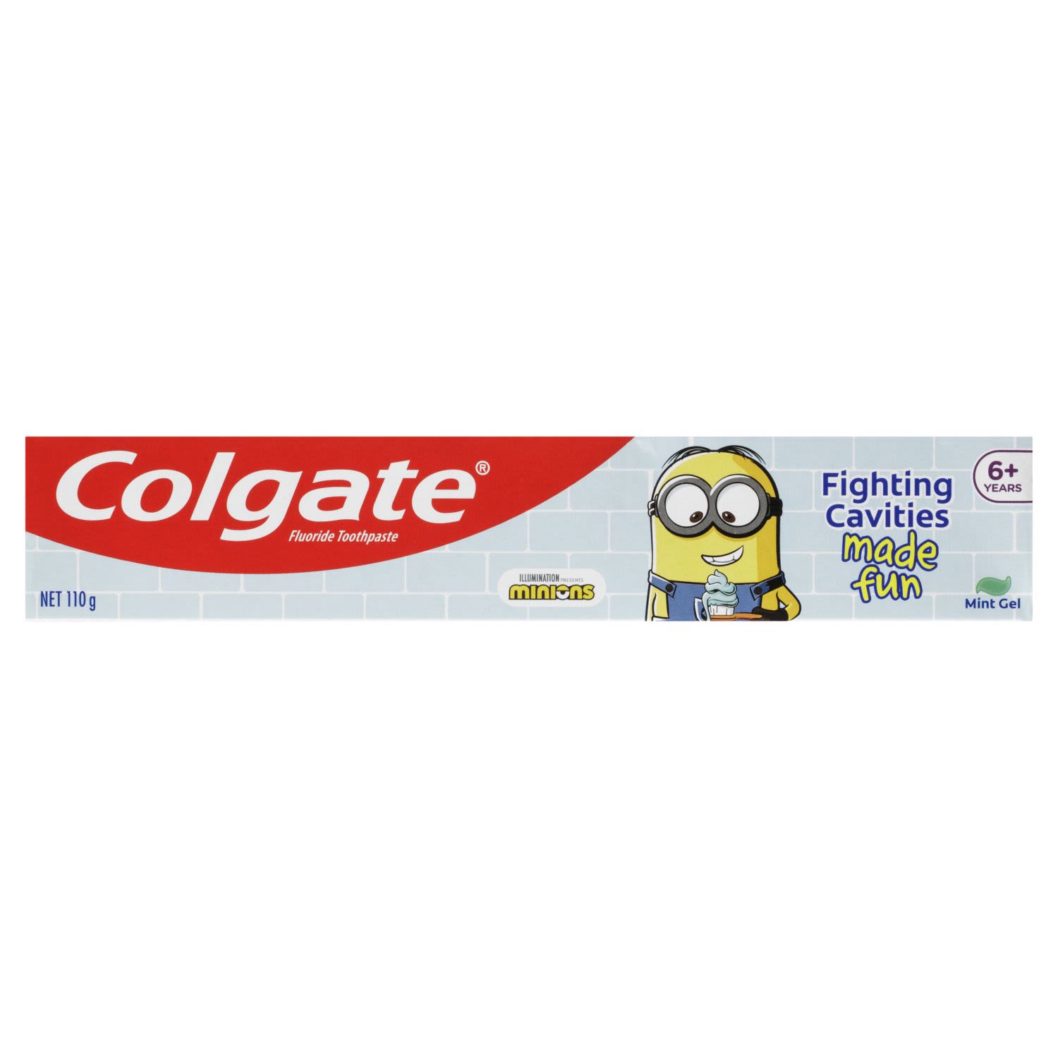 Colgate Minions Kids Toothpaste Mint Gel 6+ Years, 110 Gram
