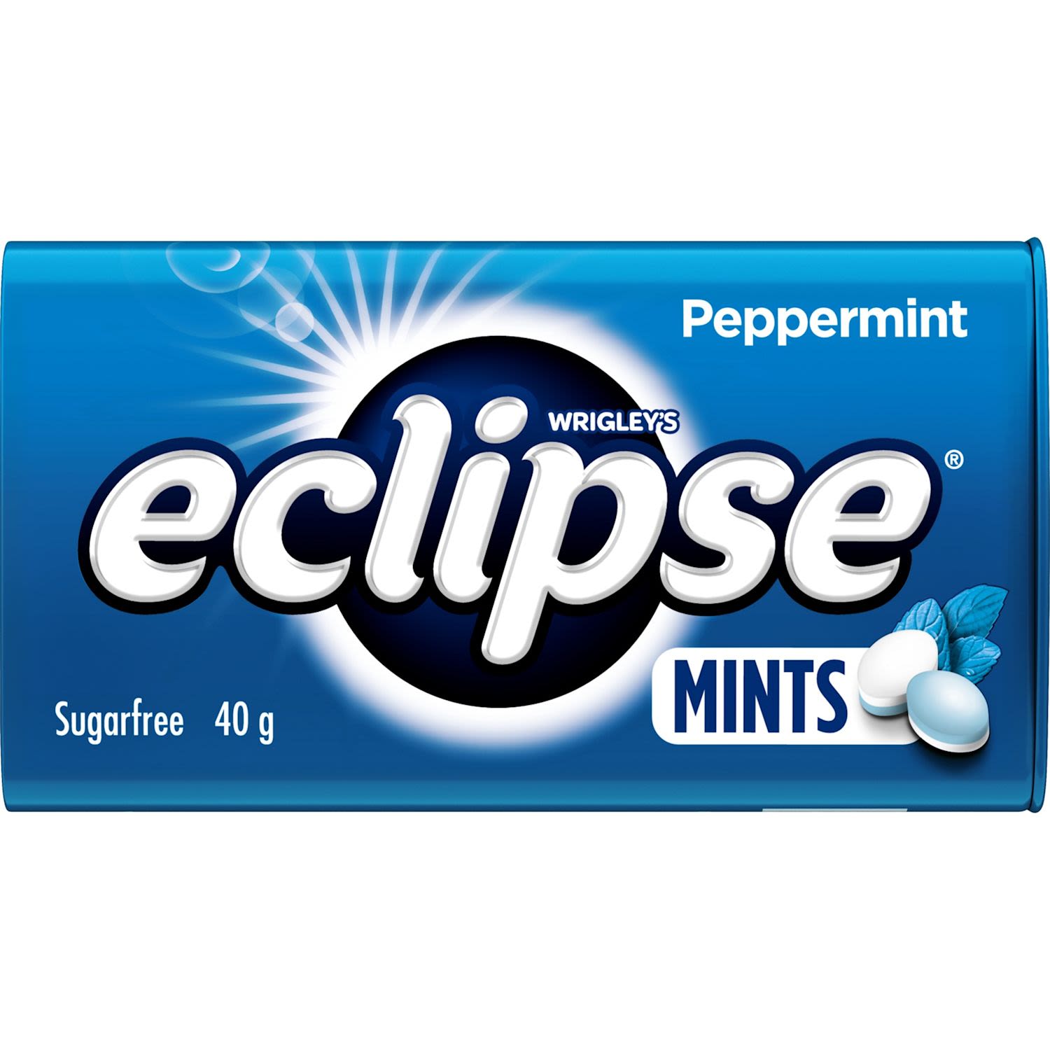 Eclipse Peppermint Mints Sugar Free Large Tin
