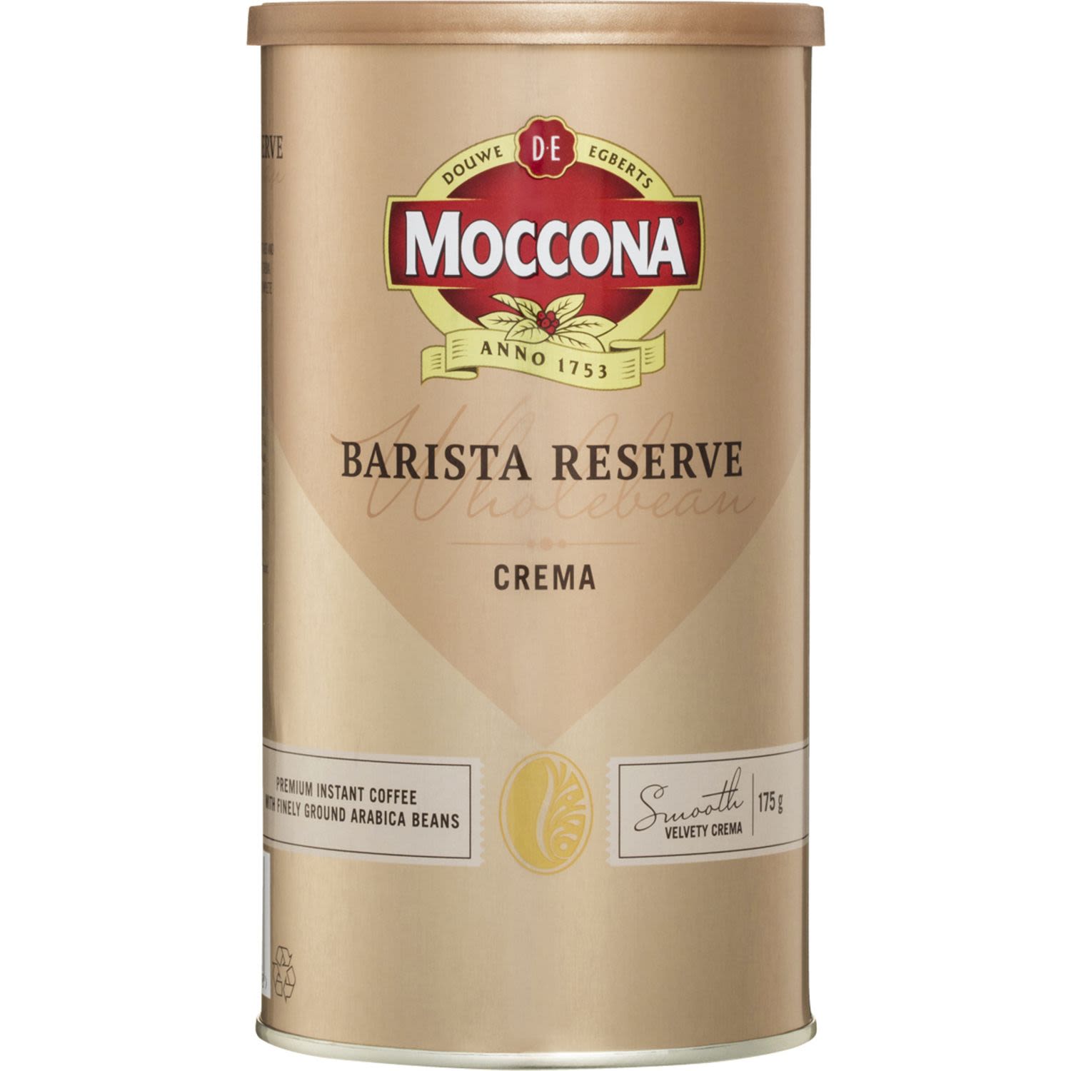 Moccona Barista Reserve Crema, 175 Gram