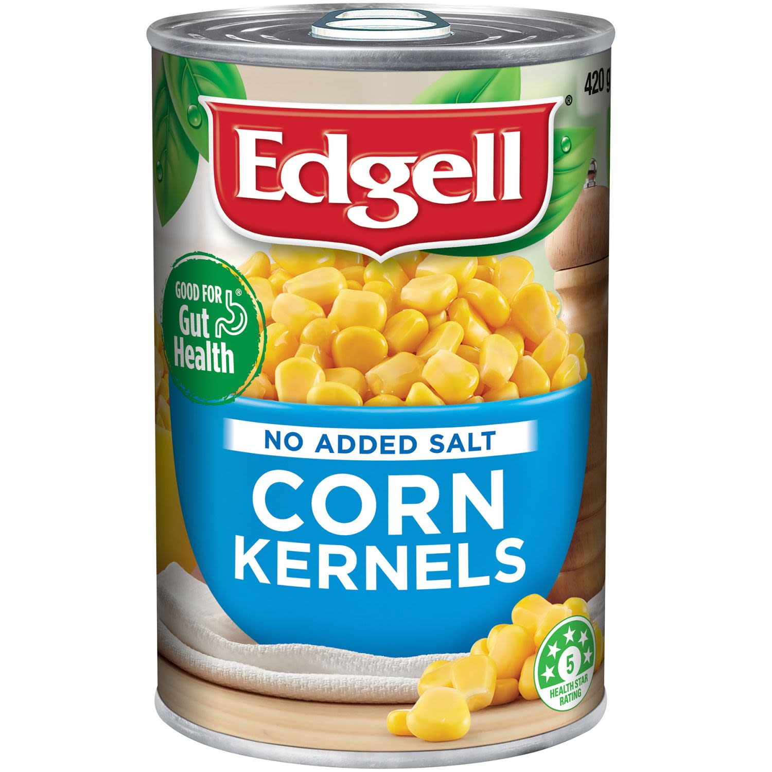 Edgell Corn Kernels No Added Salt, 420 Gram