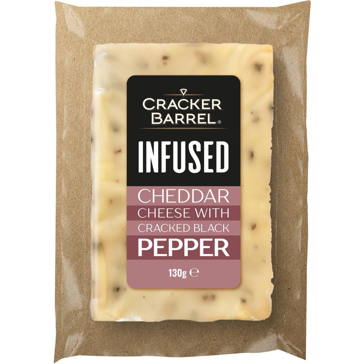 Cracker Barrel Infused Cracked Pepper, 130 Gram