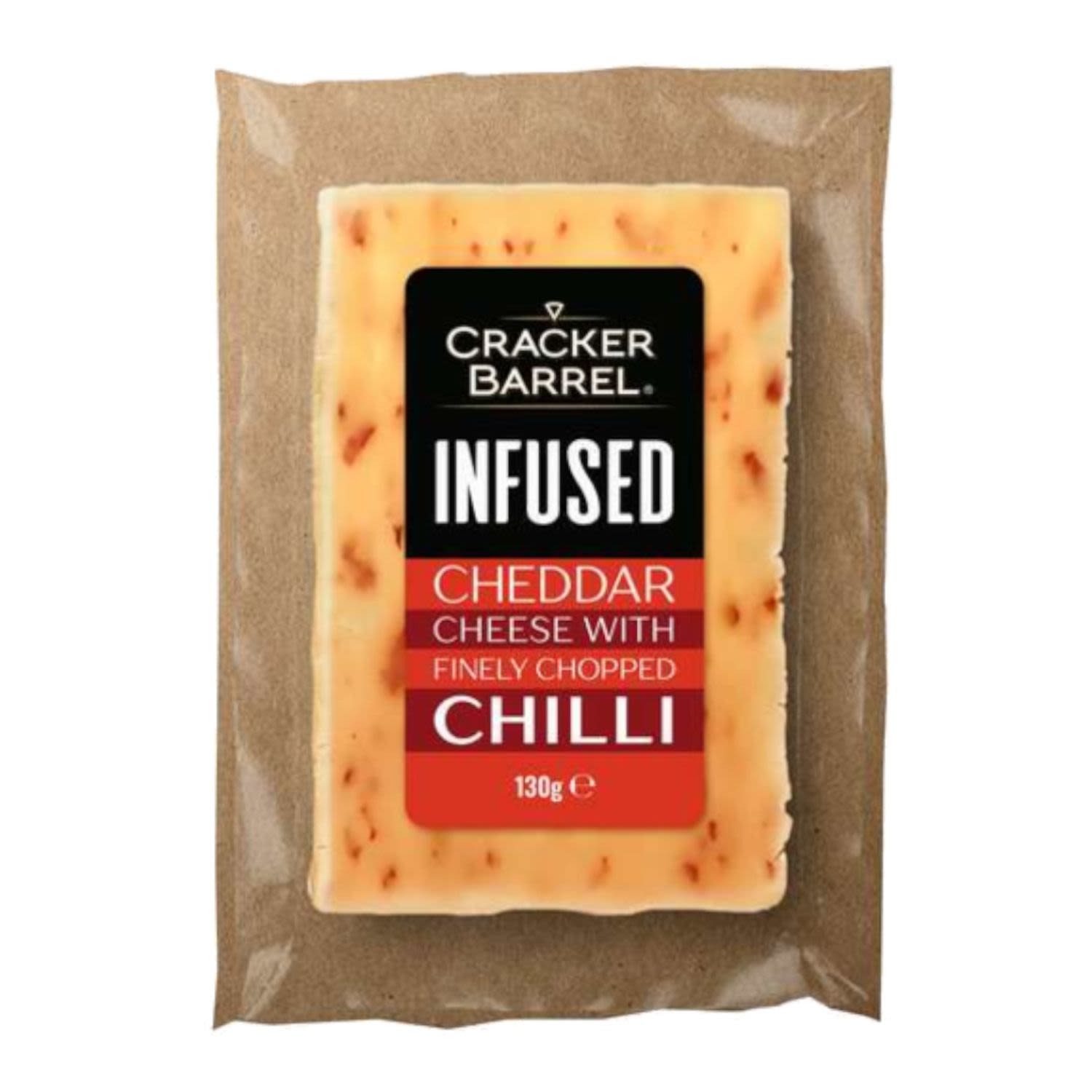 Cracker Barrel Chilli Cheese, 130 Gram