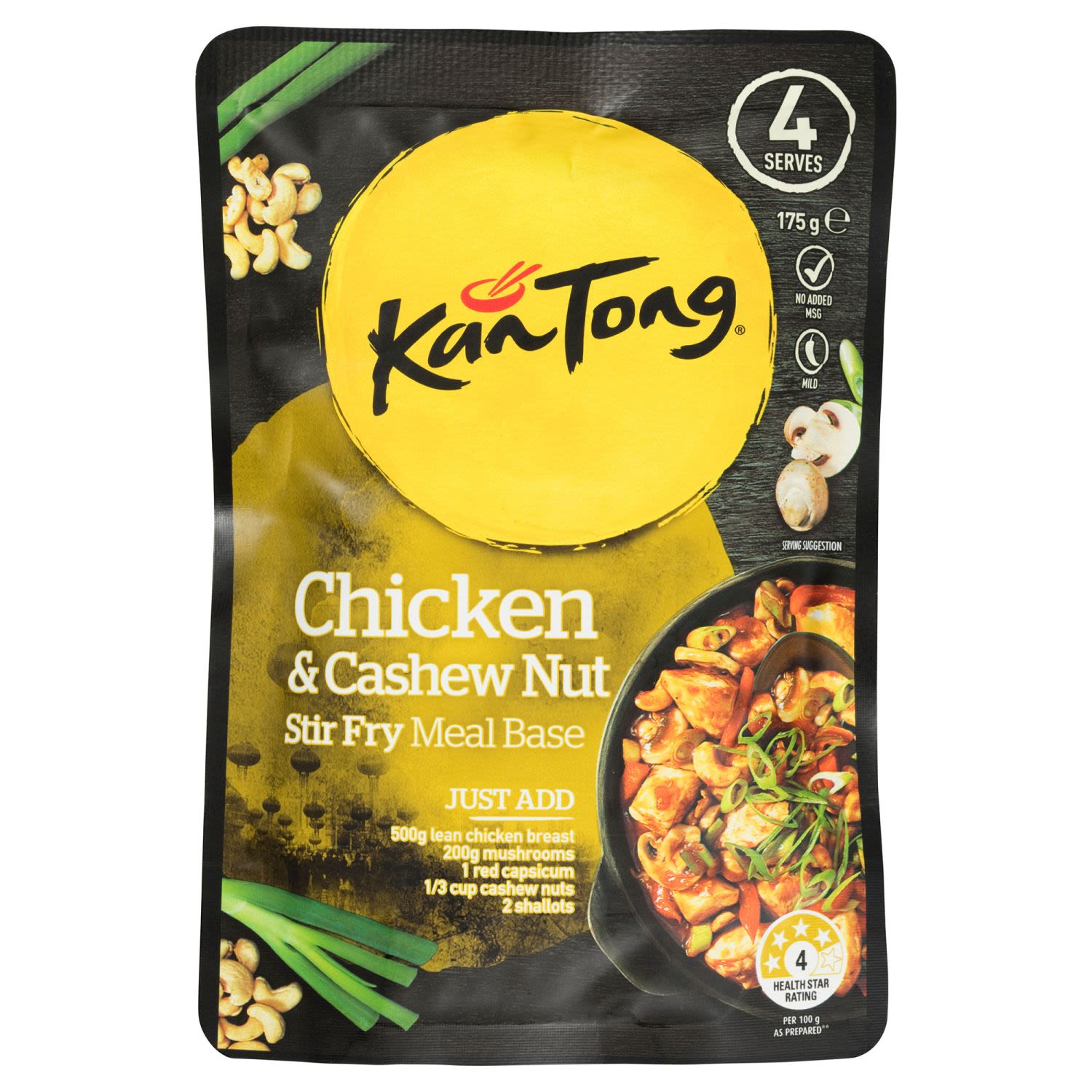 Kan Tong Chicken & Cashew Nut Meal Base Pouch, 175 Gram