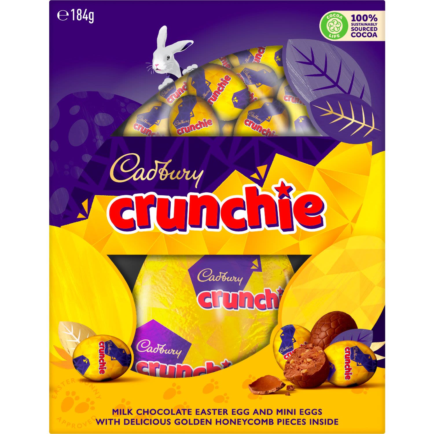 Cadbury Crunchie Gift Box, 184 Gram