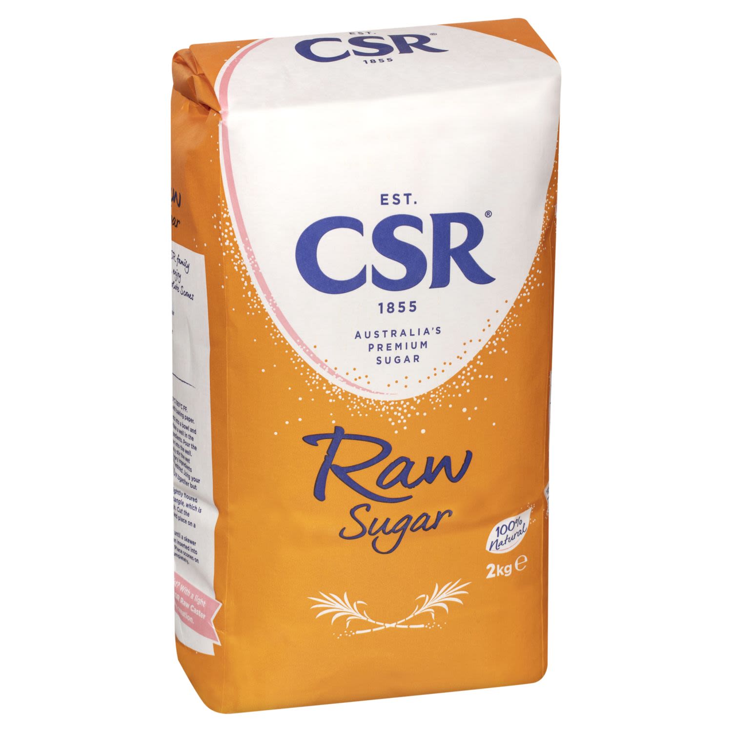 CSR Raw Sugar, 2 Kilogram