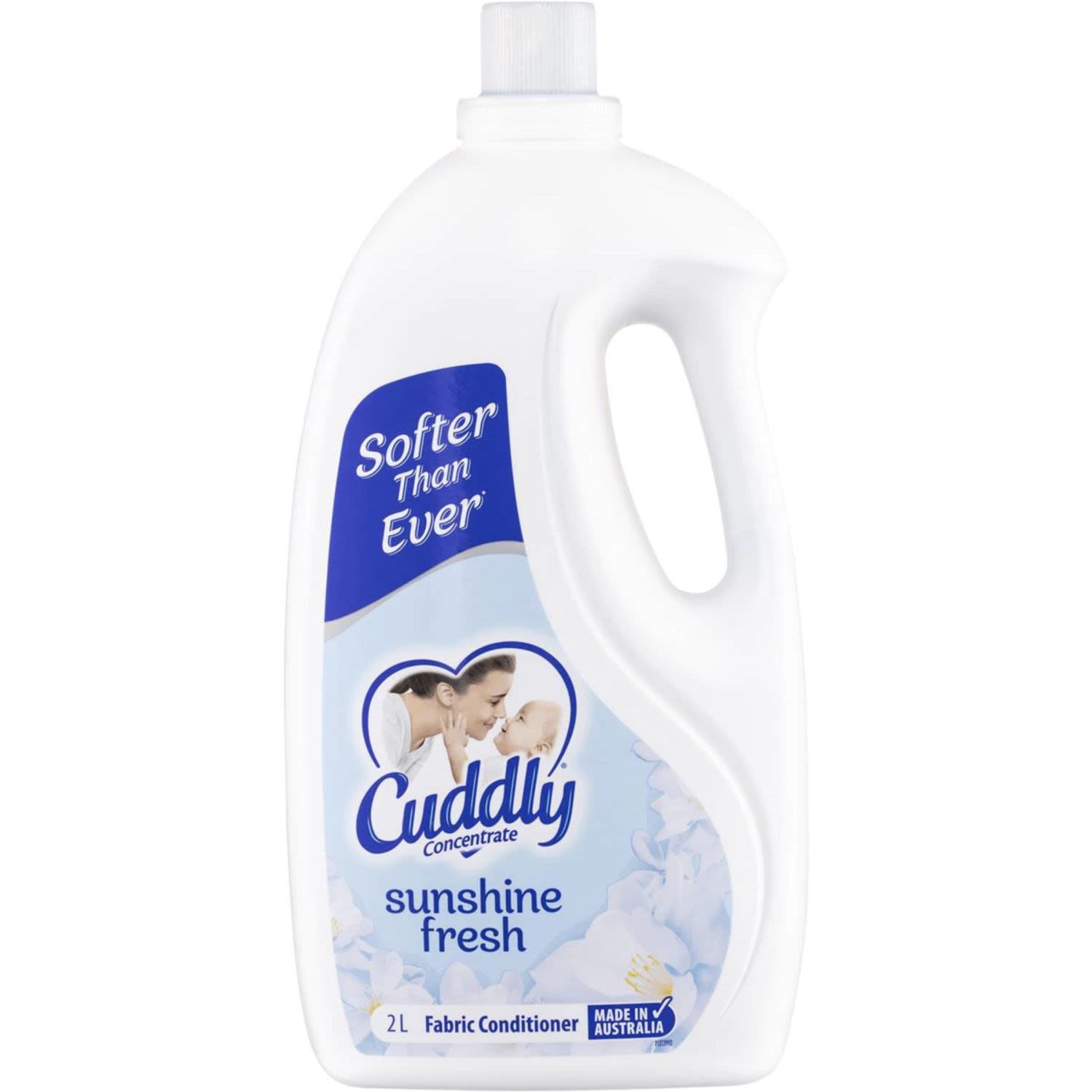 Cuddly Concentrate Fabric Softener Conditioner Sunshine Fresh, 2 Litre