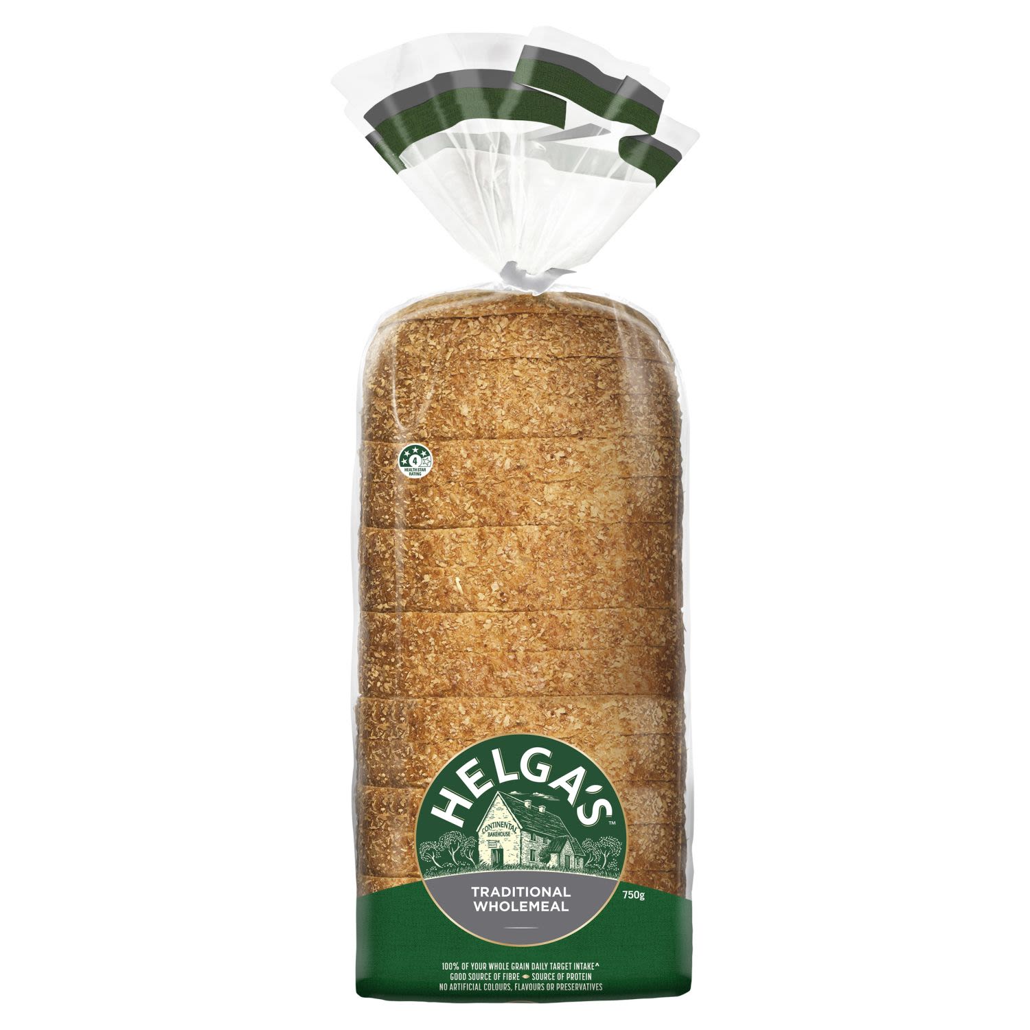 Helga's Traditional Wholemeal Bread, 750 Gram