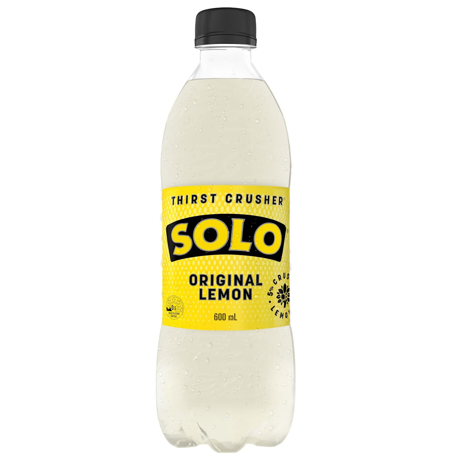 Schweppes Solo Thirst Crusher Original Lemon Bottle