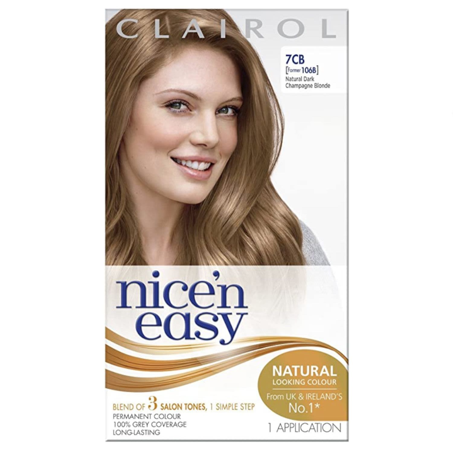 Clairol Nice N Easy Dark Champagne Blond 7CB, 1 Each