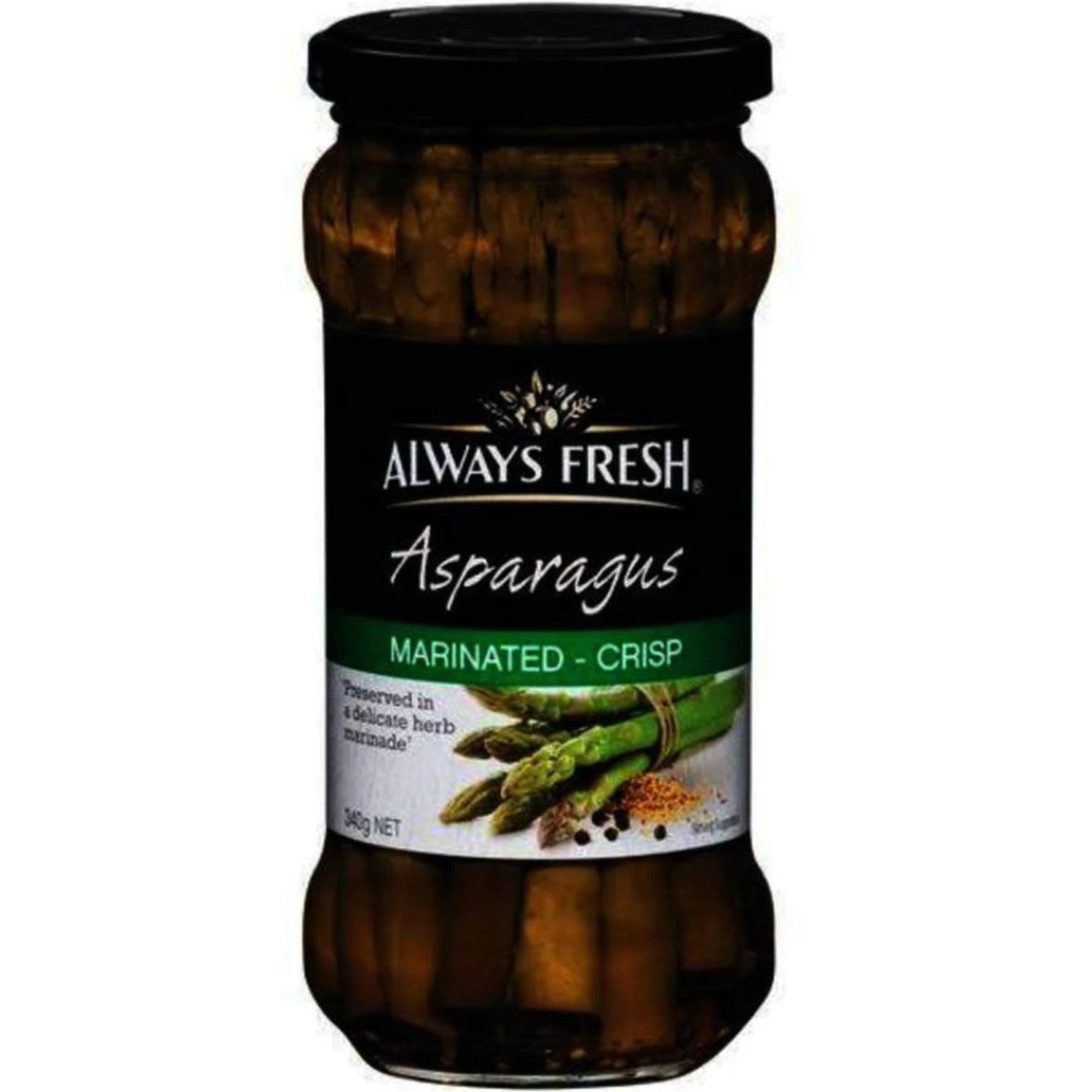 Always Fresh Asparagus Crisp Marinated, 340 Gram