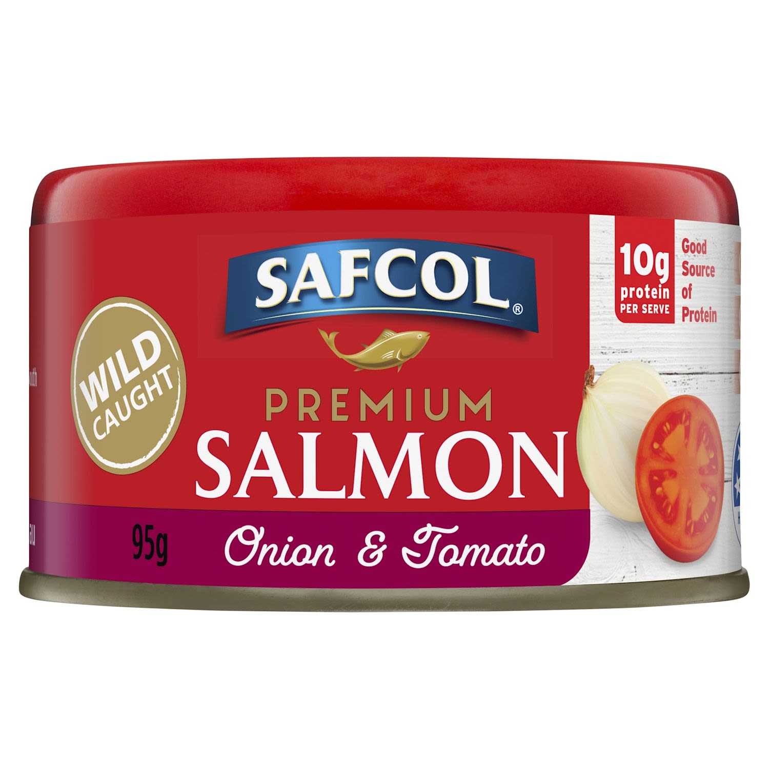 Safcol Salmon Classic Tomato Onion