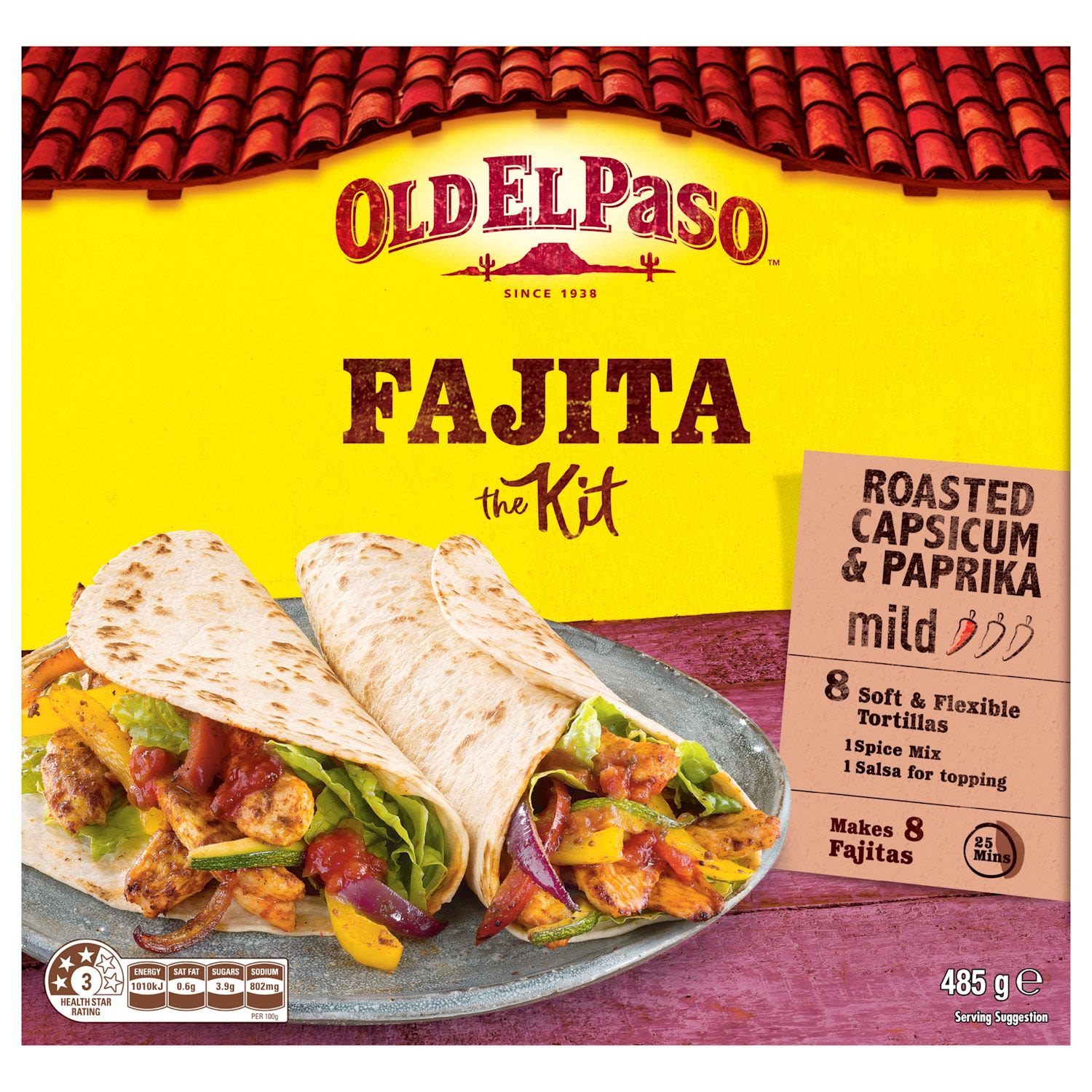 Old El Paso Fajita Kit Mild