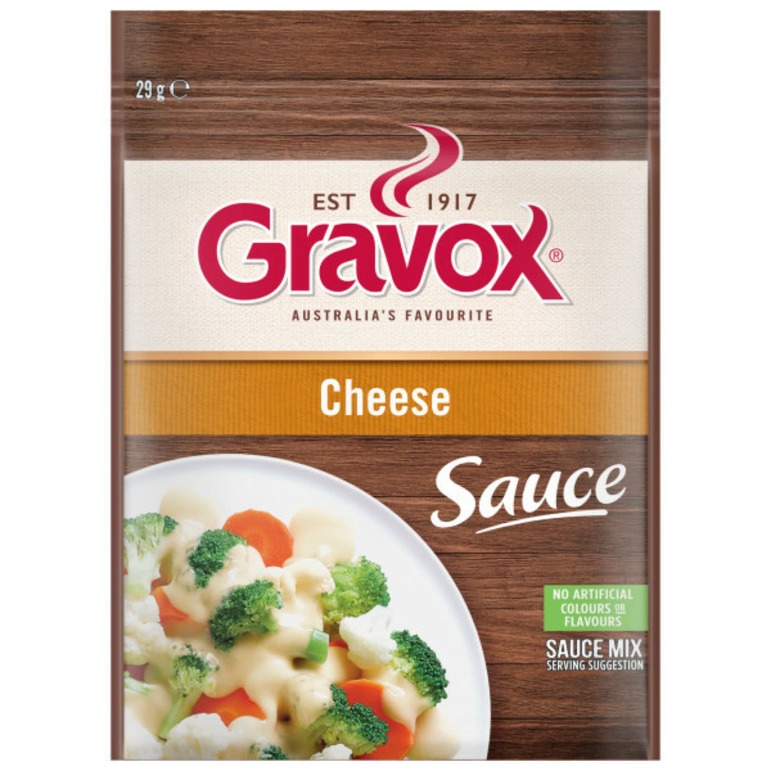 Gravox Cheese Sauce Mix, 29 Gram