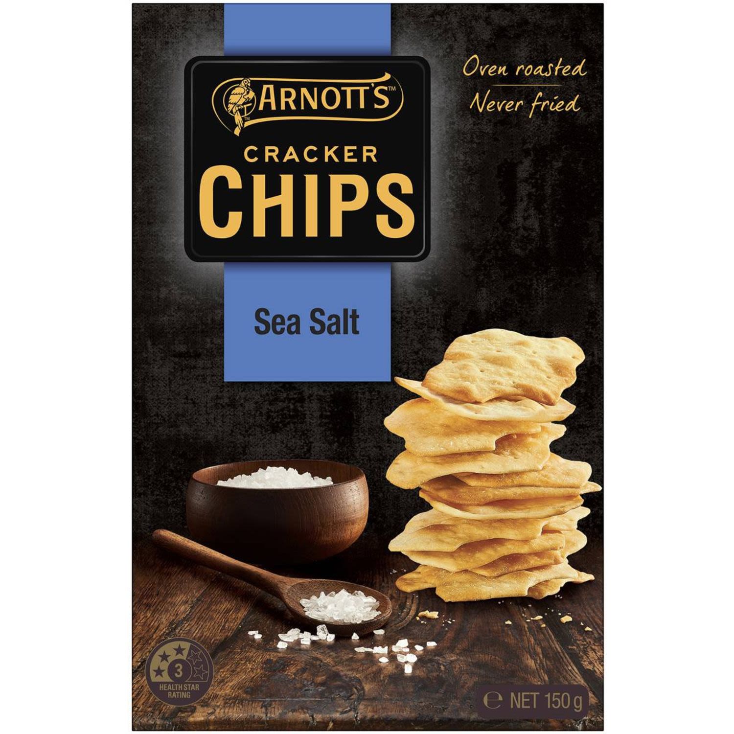 Arnott's Cracker Chips Sea Salt