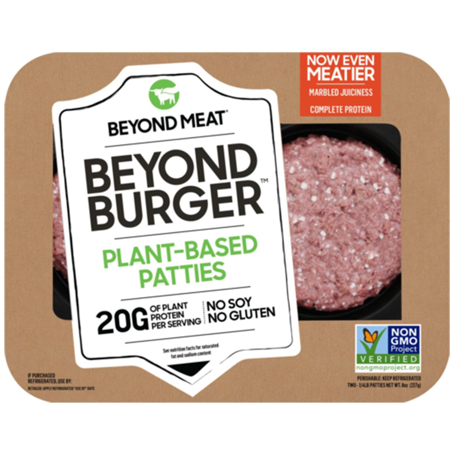 Beyond Meat Plant Based Burger Patties, 2 Each